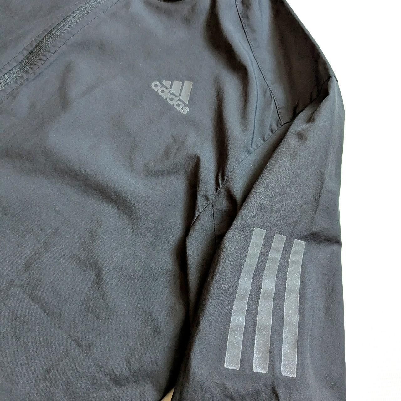 Adidas Adidas Black Running Sports Windbreaker Jacket Size US S / EU 44-46 / 1 - 3 Thumbnail