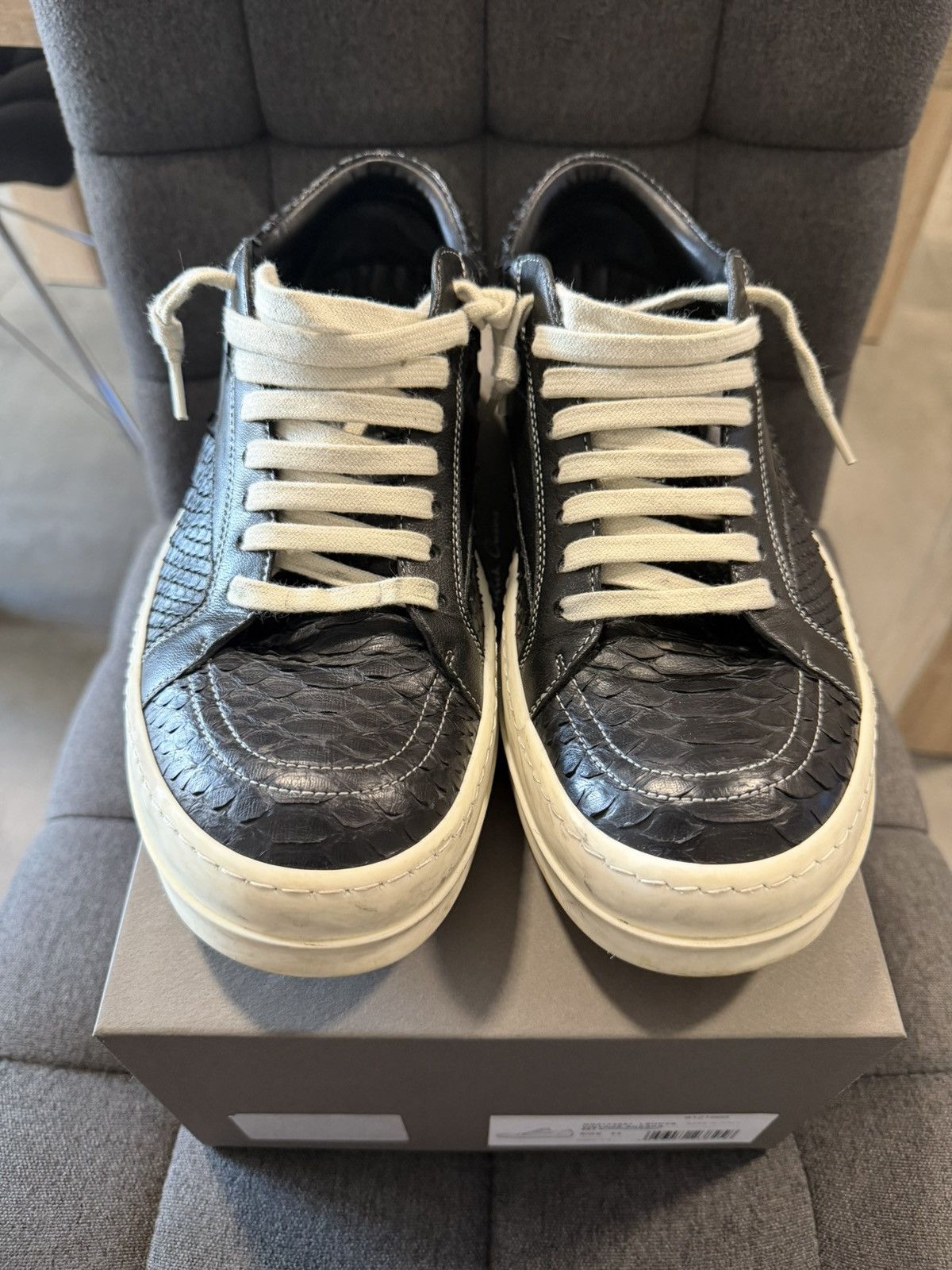 Rick Owens Rick Owens Vintage Sneaks Python Size US 9.5 / EU 42-43 - 17 Thumbnail