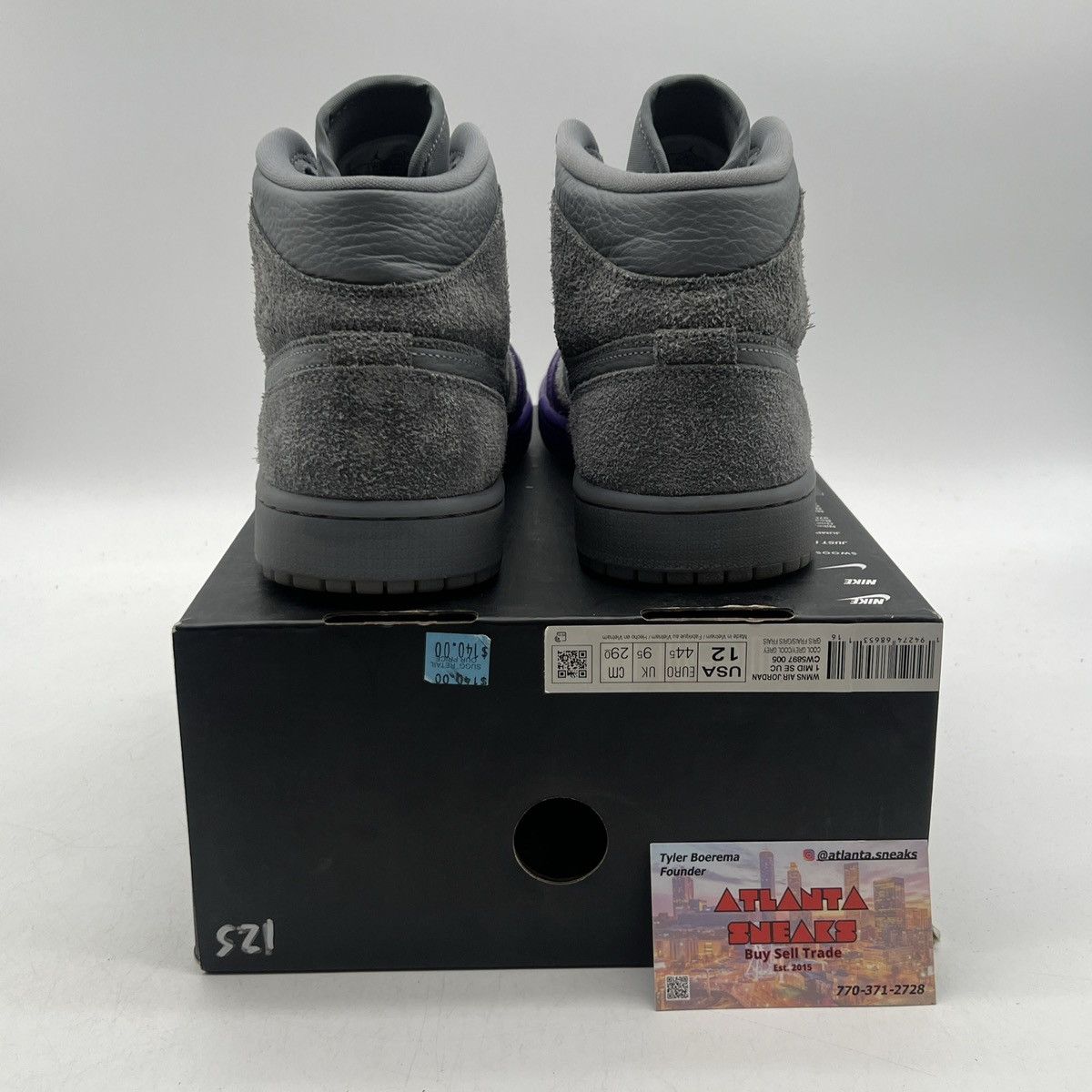 Nike Sheila rashid x air Jordan 1 mid unite Size US 12 / IT 42 - 3 Thumbnail