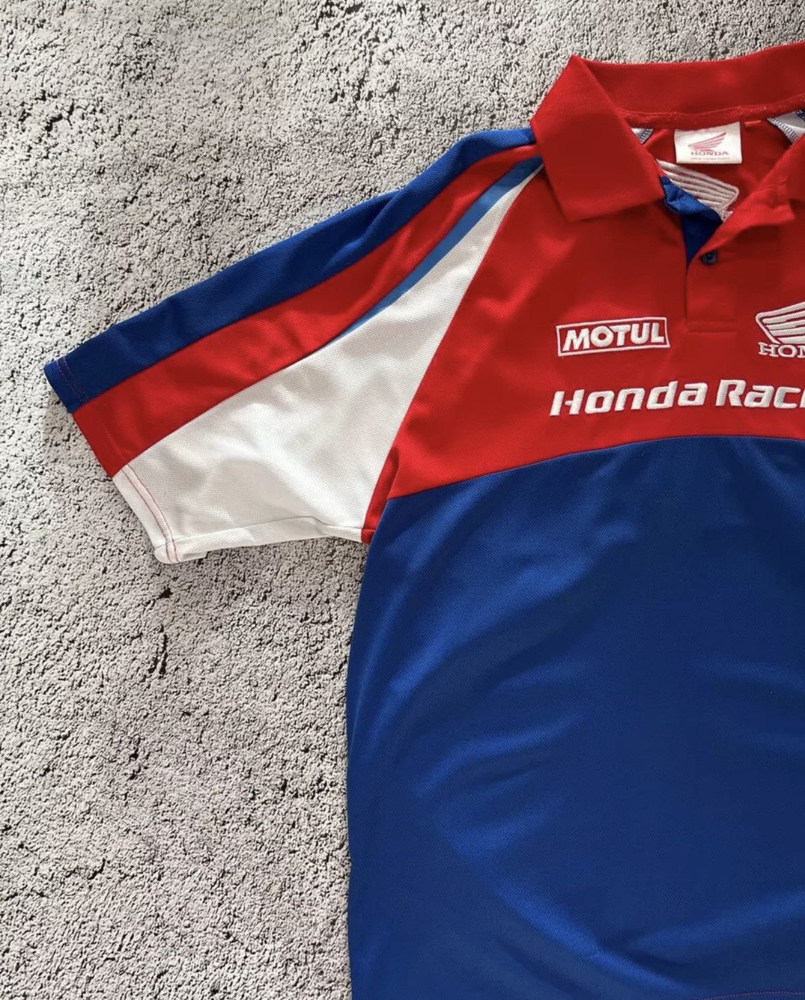 Honda × Vintage Honda Racing Polo Shirt Size XXL Size US XXL / EU 58 / 5 - 3 Thumbnail