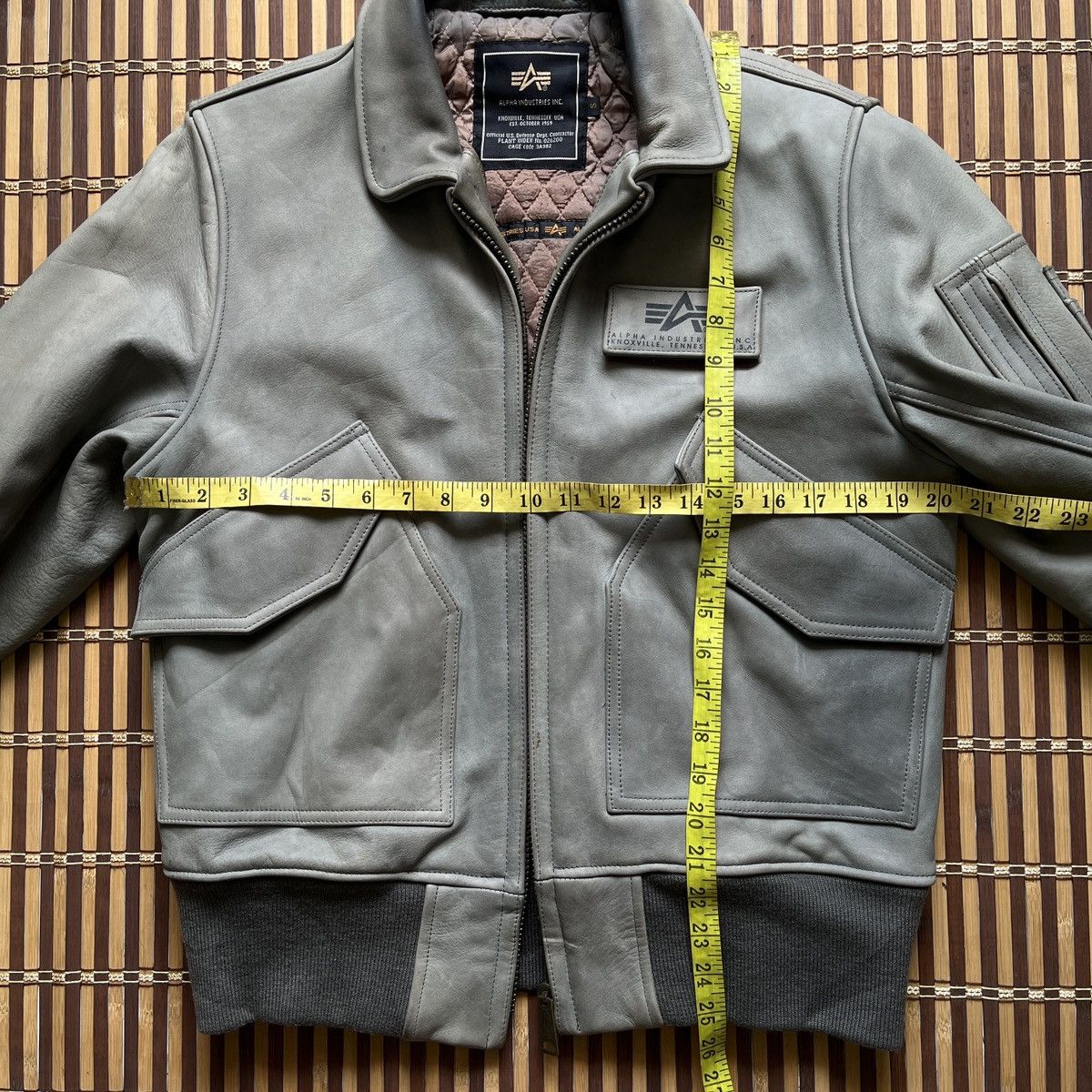 Alpha Industries × Freewheelers Cowhide Jacket Super Rare Vintage Alpha Industries USA Size US M / EU 48-50 / 2 - 19 Thumbnail