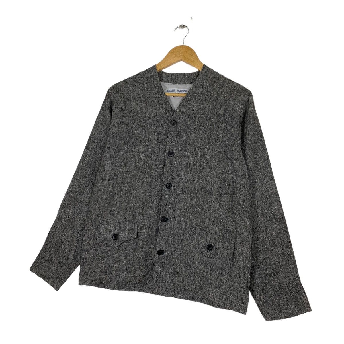 Japanese Brand × United Arrows United Arrows Hemp harringbone jacket Size US M / EU 48-50 / 2 - 2 Thumbnail