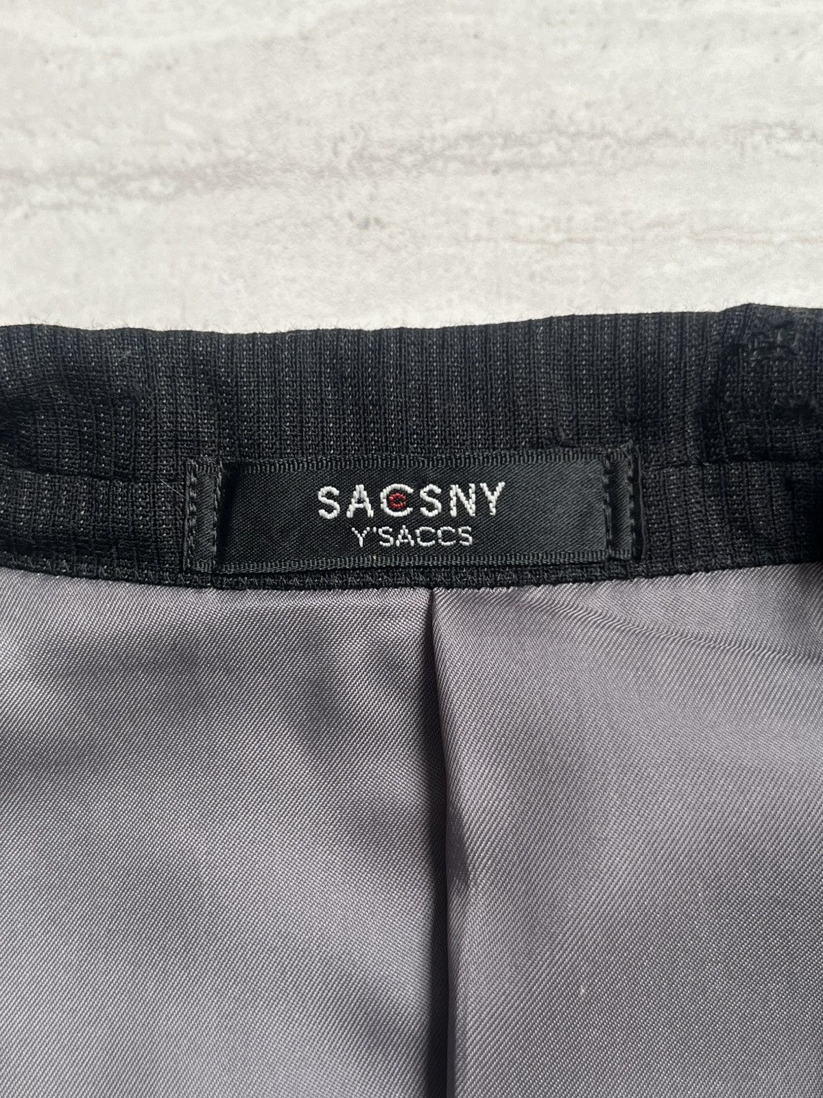 Yohji Yamamoto SACSNY Y’SACCS Yohji Yamamoto Striped Suit Size US S / EU 44-46 / 1 - 12 Thumbnail