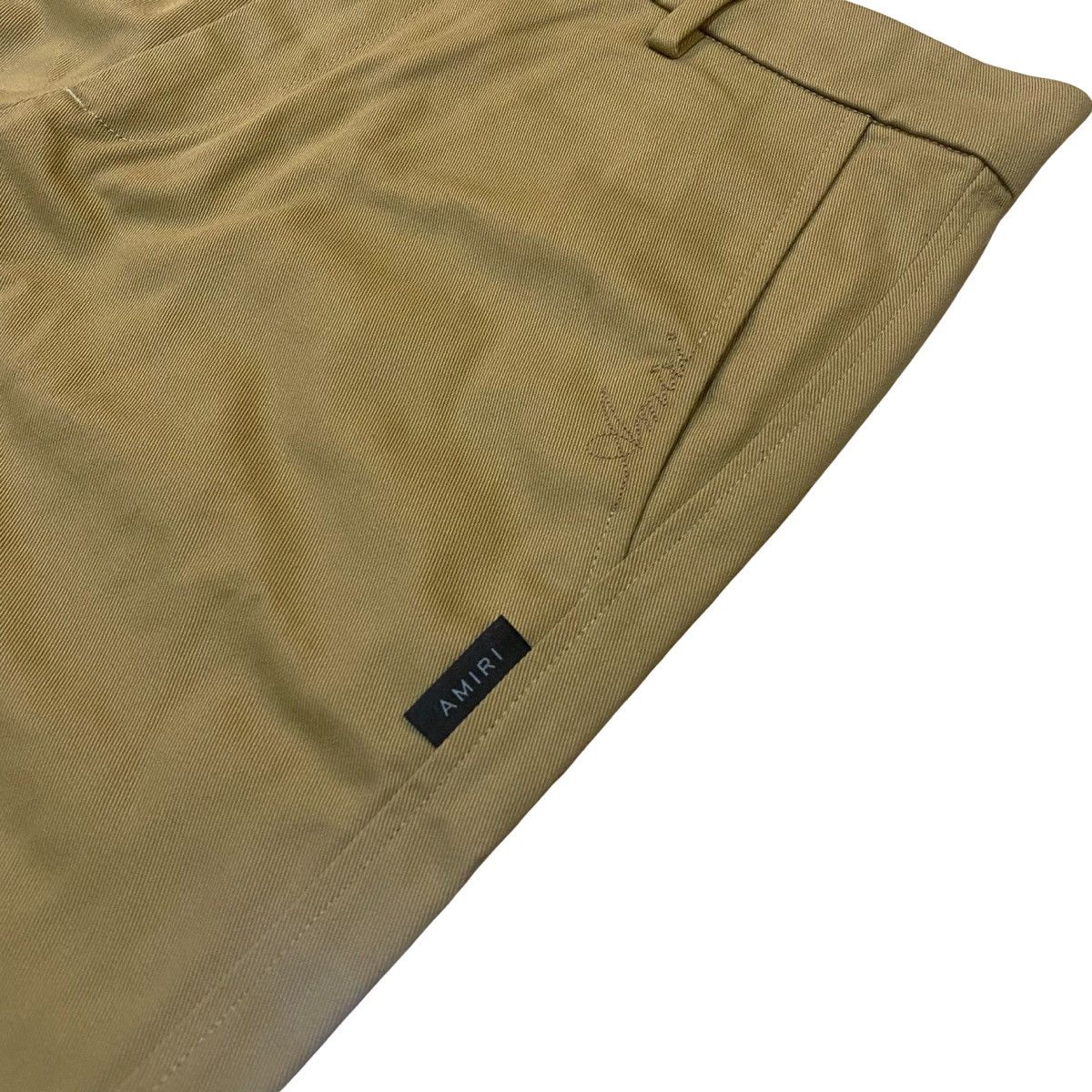 Amiri AMIRI Tan Baggy Work Trousers Size US 35 - 6 Thumbnail