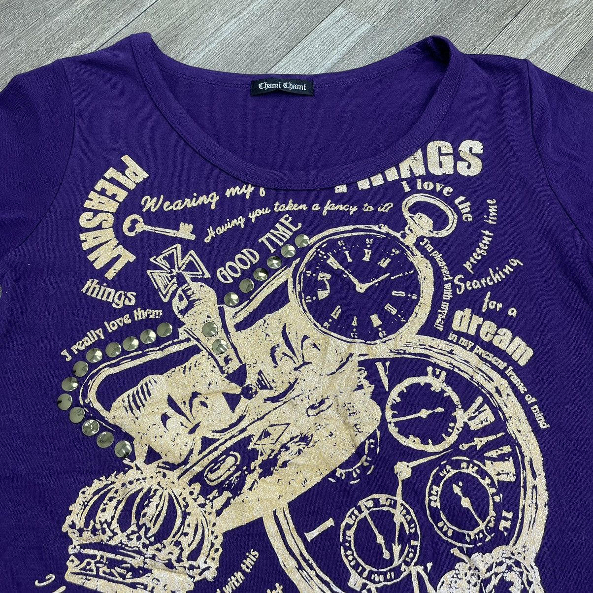 Chami Chami Poem Gothic Grunge Punk Skulls Tee Ifsixwasnine