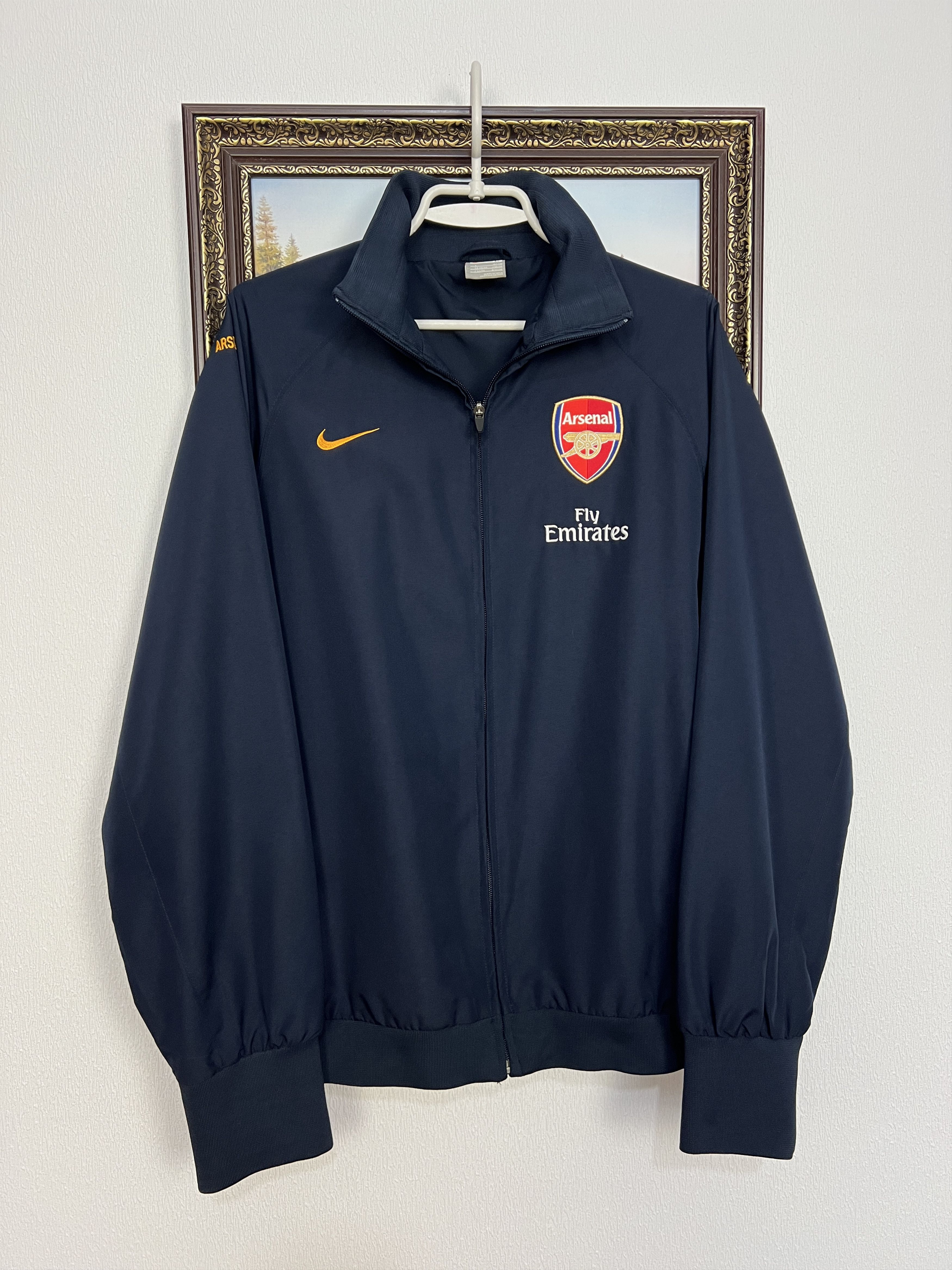 Nike Vintage Arsenal Football Jacket Soccer Track Top Rare Hype Size US L / EU 52-54 / 3 - 1 Thumbnail