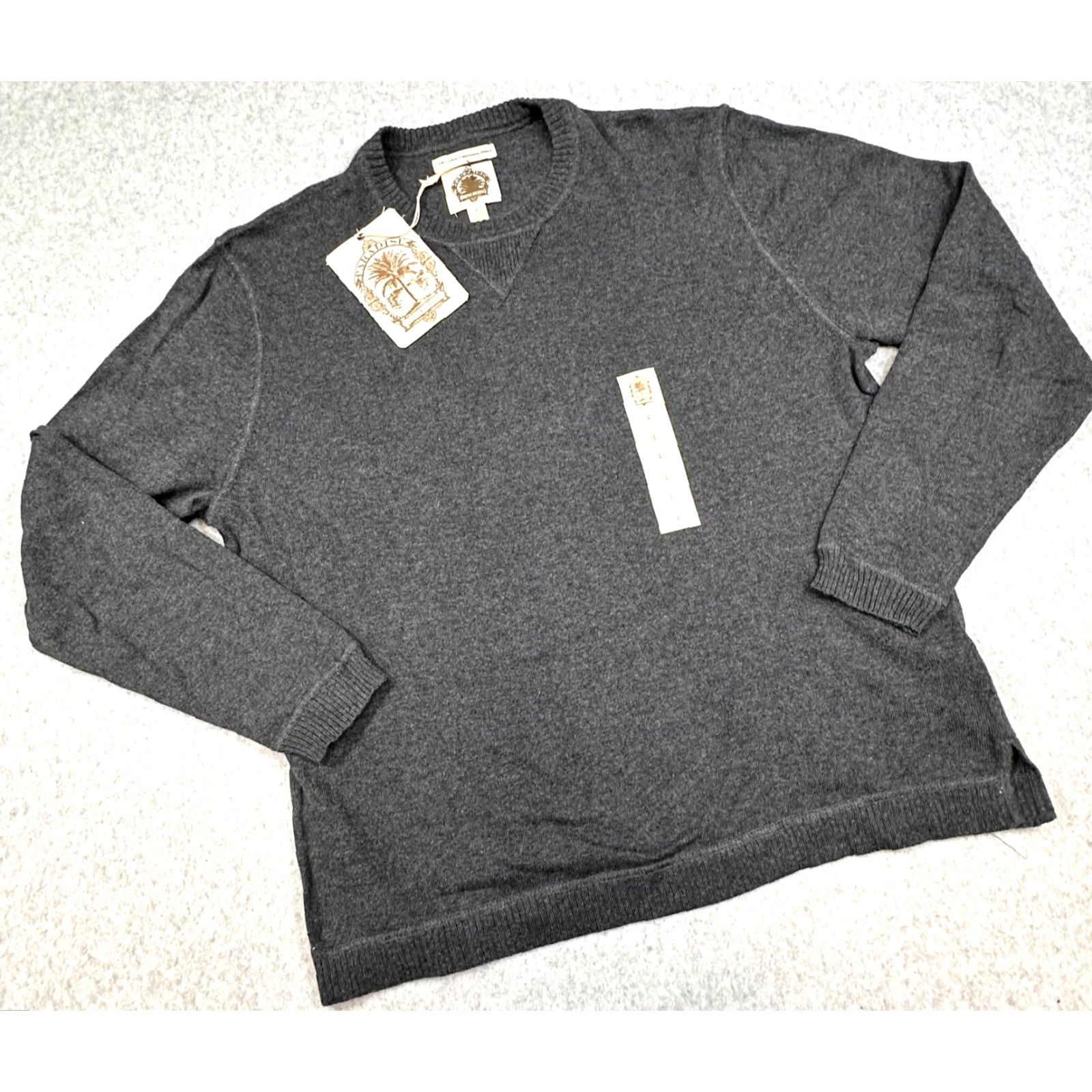Vintage Paradise Collections Mens Large Long Gray Knit Sweater NWT Cotton Cashmere Paradise Collections Mens Large Long Gray Knit Sweater NWT Size US L / EU 52-54 / 3 - 2 Thumbnail