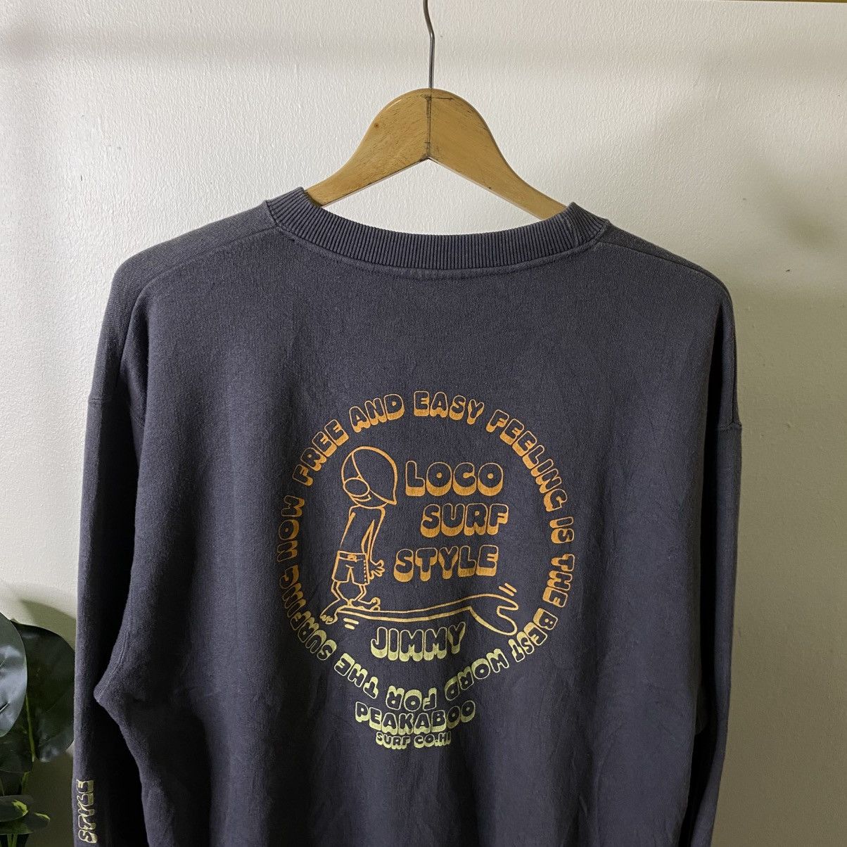 Vintage Y2K Peakaboo Surf Crewneck Sweatshirt Surfing Style Size US L / EU 52-54 / 3 - 2 Thumbnail