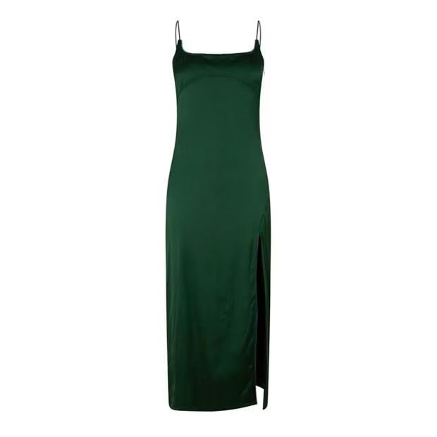 Jacquemus o1g2r1mq1024 Maxi Dress in Dark Green Size M / US 6-8 / IT 42-44 - 1 Thumbnail