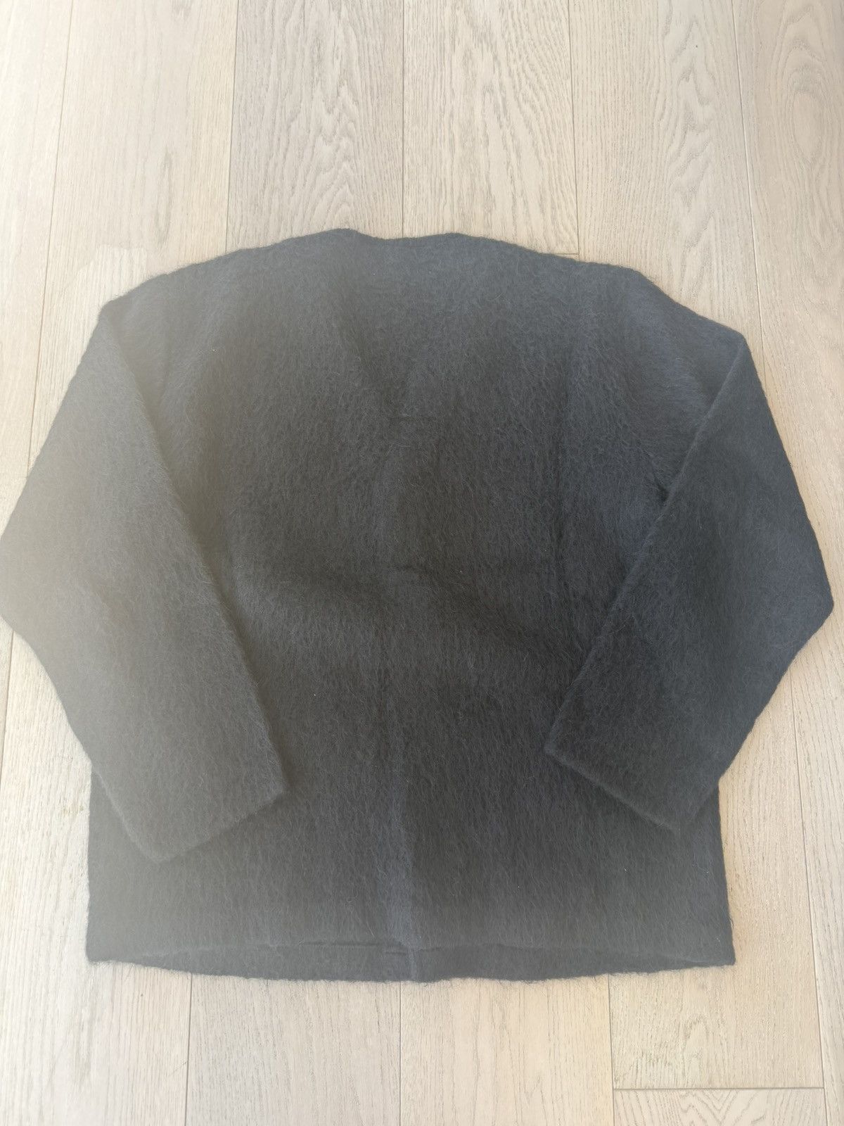 Our Legacy Our Legacy Black Mohair Cardigan Size US XL / EU 56 / 4 - 3 Thumbnail