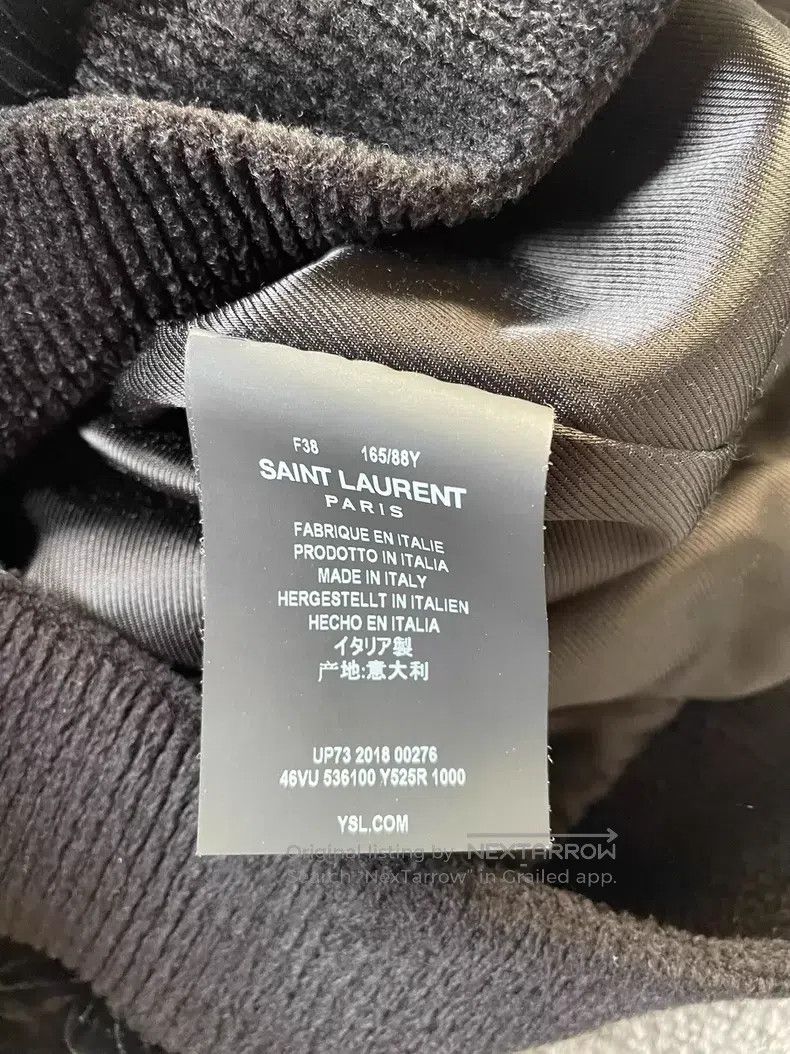 Saint Laurent Paris Saint Laurent Paris Black Velvet Diamond Quilted Cotton Ja Size XS / US 0-2 / IT 36-38 - 5 Thumbnail
