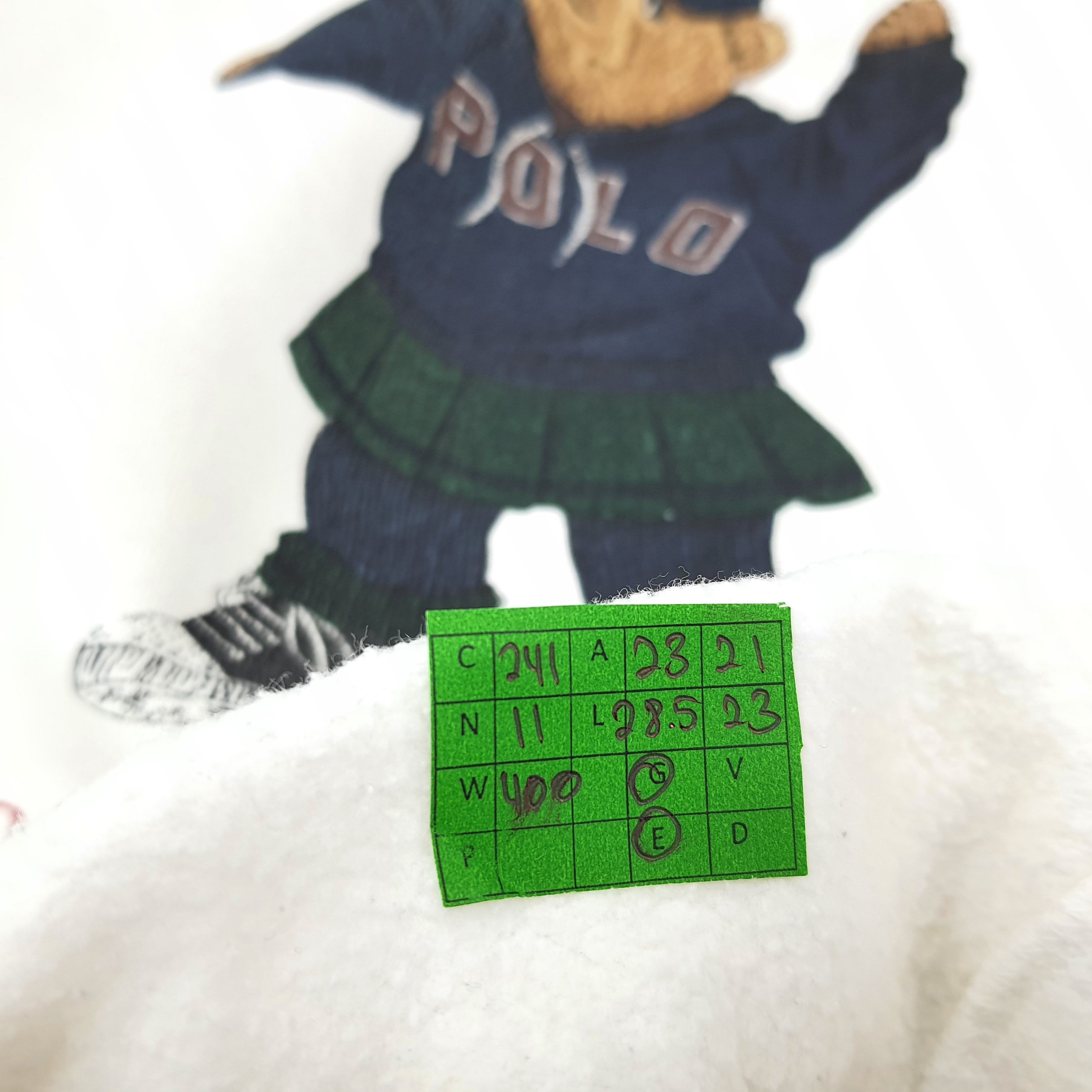 Polo Ralph Lauren Vintage Polo Bear by Ralph Lauren Sweatshirt C241N11 Size US L / EU 52-54 / 3 - 7 Thumbnail
