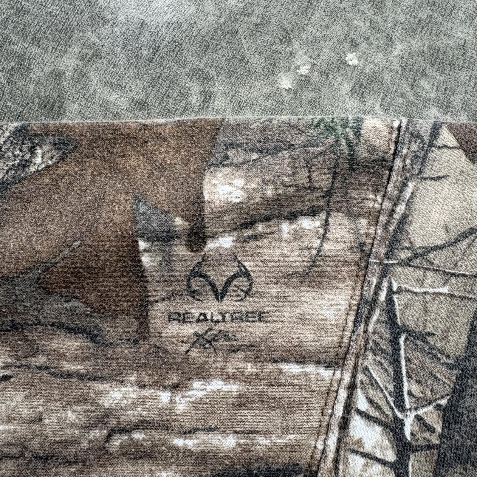 Realtree Vintage Y2K Realtree Xtra Camo Grunge Skater Outdoor Hoodie Size US XL / EU 56 / 4 - 4 Thumbnail