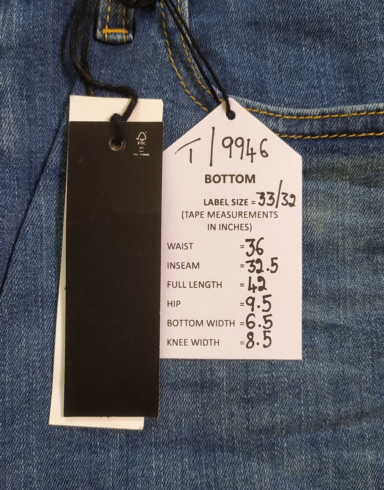 Diesel Diesel D-LUSTER L.32 MENS JEANS T/9946 Size US 33 - 6 Thumbnail