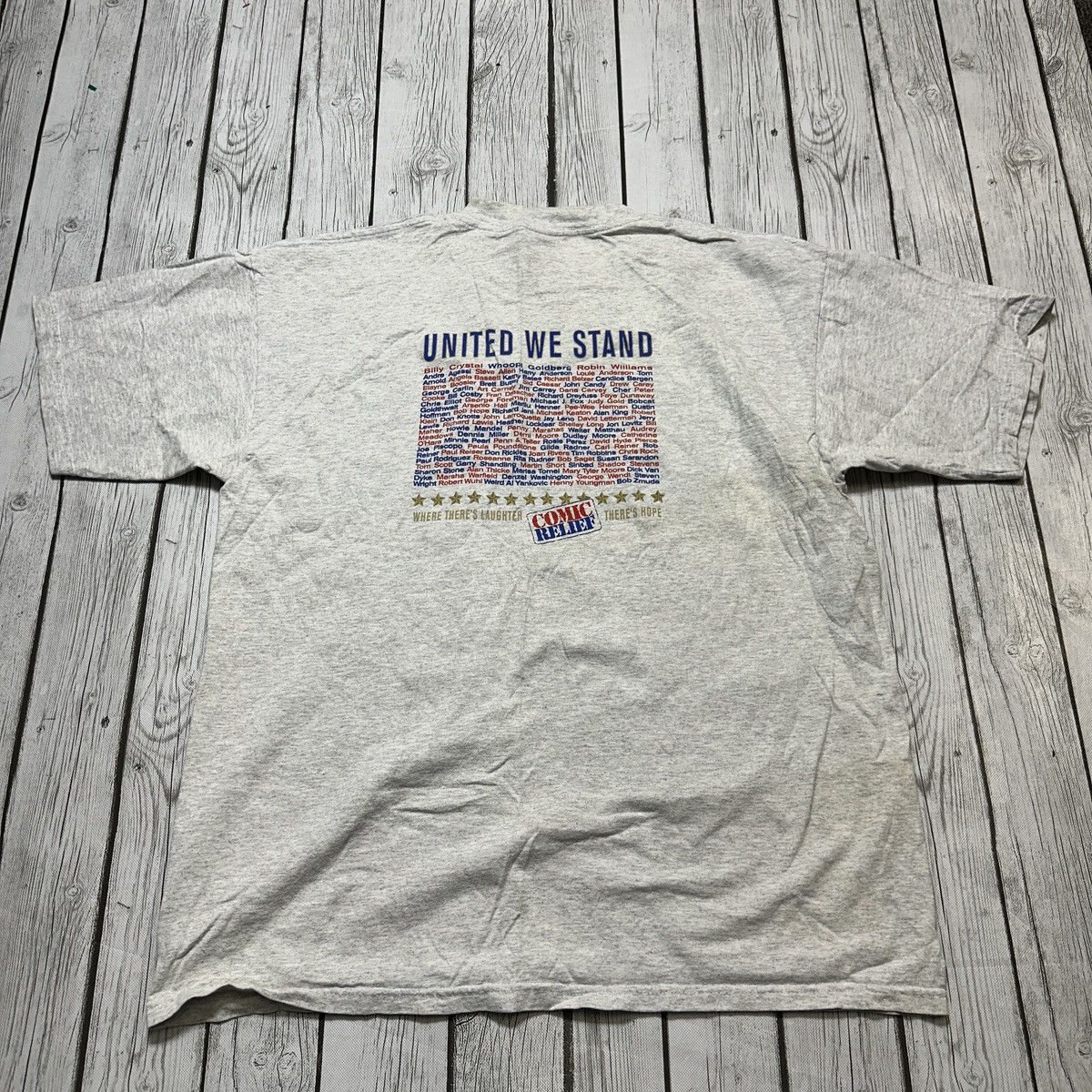 Vintage Vintage Comic Relief tee Size US XL / EU 56 / 4 - 2 Thumbnail