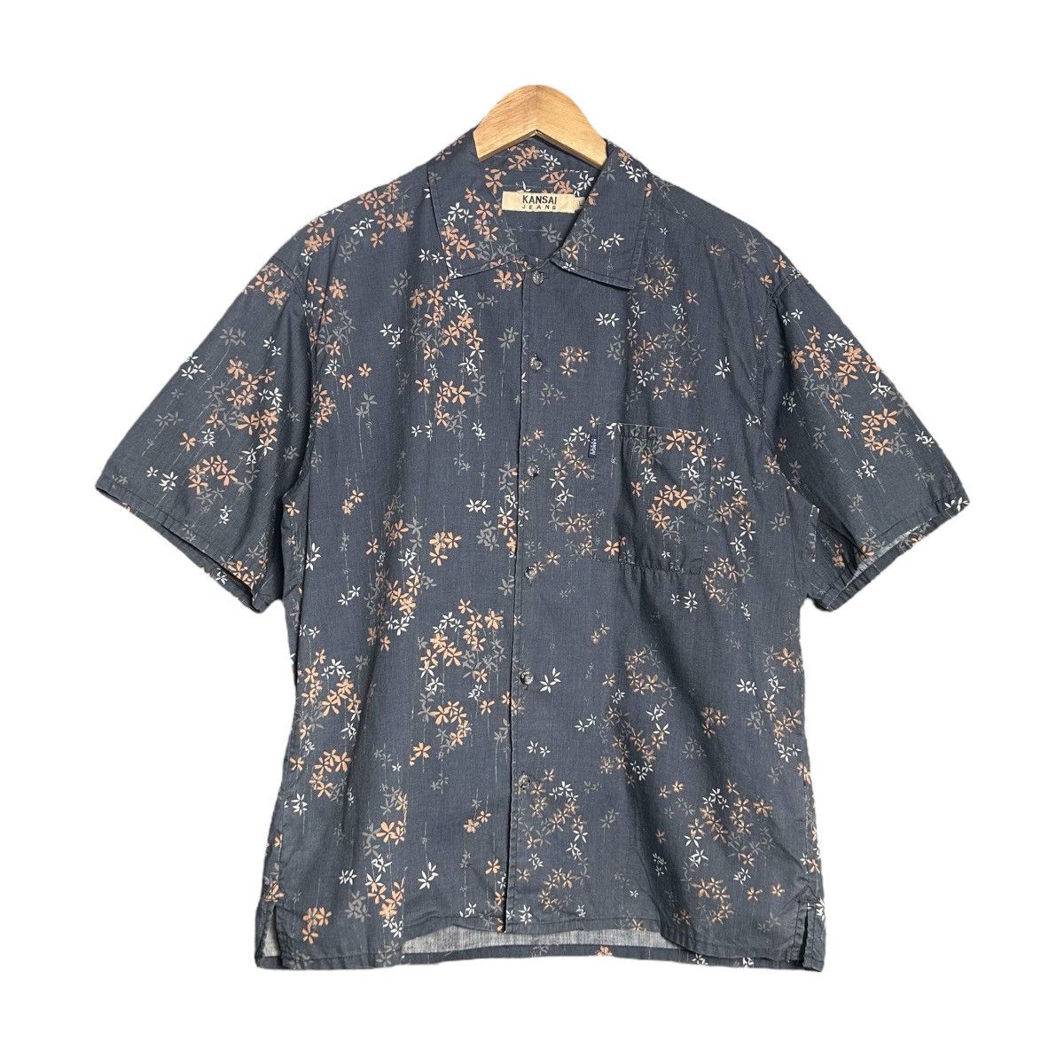 Kansai Yamamoto Kansai Yamamoto Button Up Shirt Size US L / EU 52-54 / 3 - 1 Thumbnail