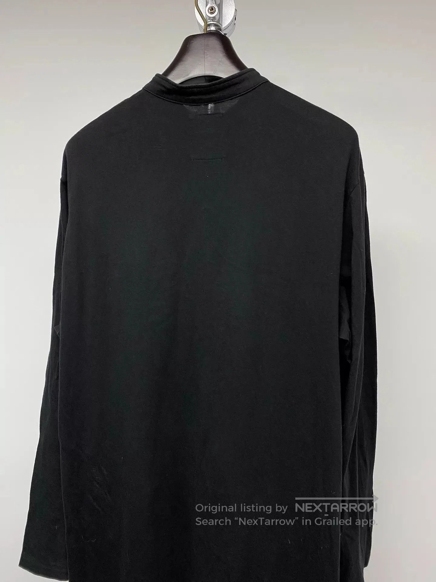 Yohji Yamamoto Black Long Sleeve Skull Embroidered Shirt L. Size US L / EU 52-54 / 3 - 3 Thumbnail