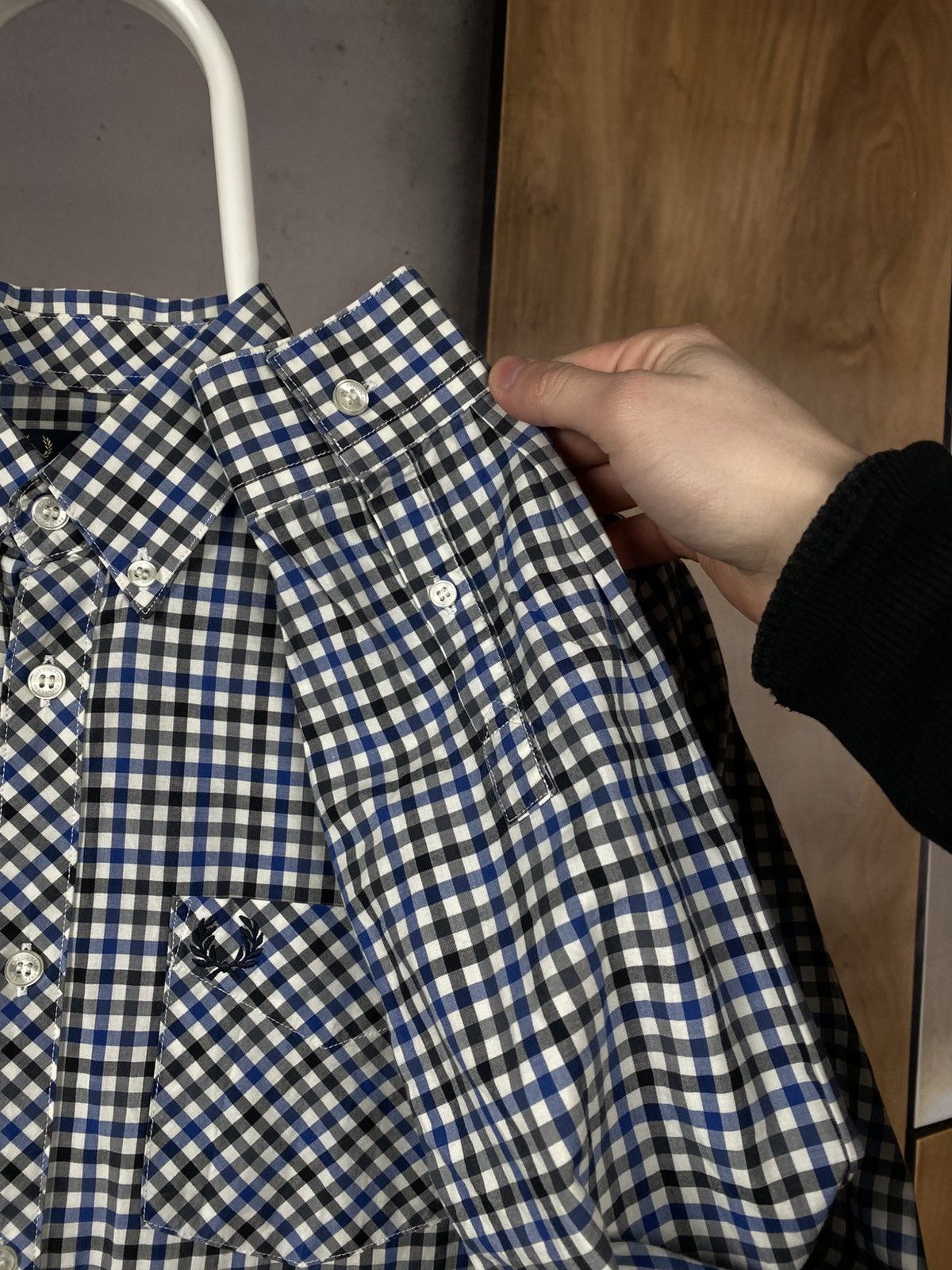Fred Perry 🍃Shirt Button Up Fred Perry Flannel Checkered Luxury Tee🍃 Size US S / EU 44-46 / 1 - 9 Thumbnail