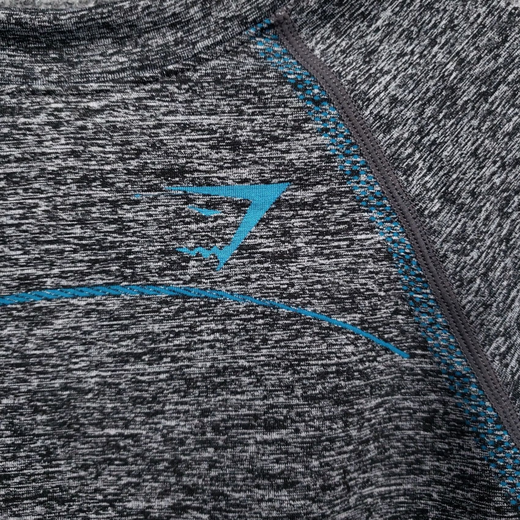 Gymshark Gymshark Adapt Fleck Seamless Long Sleeve Crop Top Womens S Gray Athletic Shirt Cropped Sports Gym & Training Womens Size S / US 4 / IT 40 - 4 Thumbnail