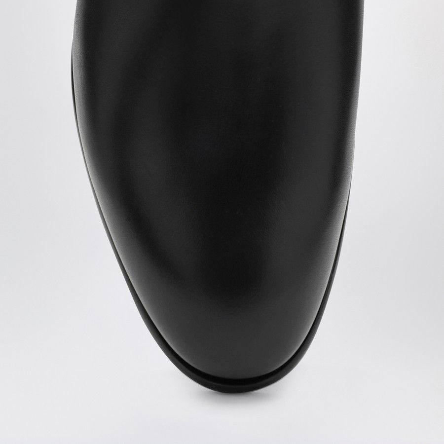 Doucal's o1d2blof0226 Leather Ankle Boots in Black Size US 8 / EU 41 - 3 Thumbnail