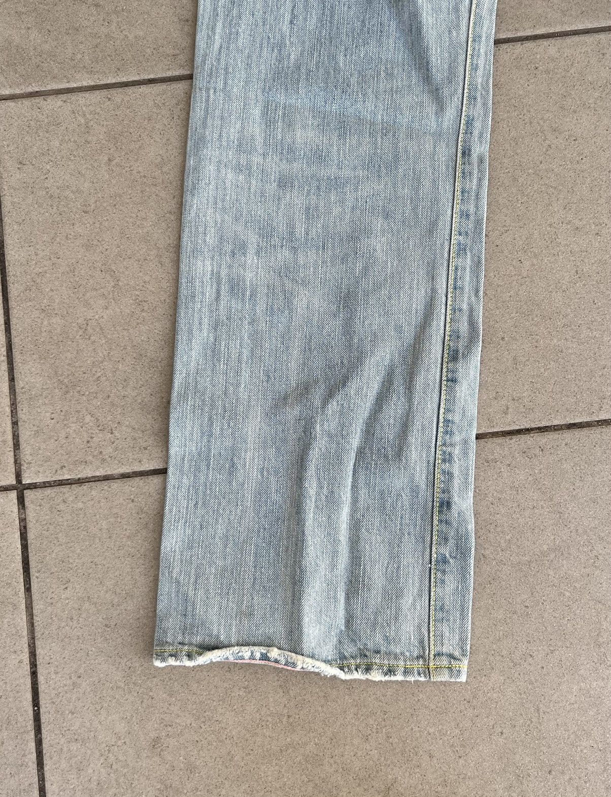 Japanese Brand Vintage CO & LU Iconic Japanese Brand Faded Blue Jeans Size US 26 / EU 42 - 11 Thumbnail