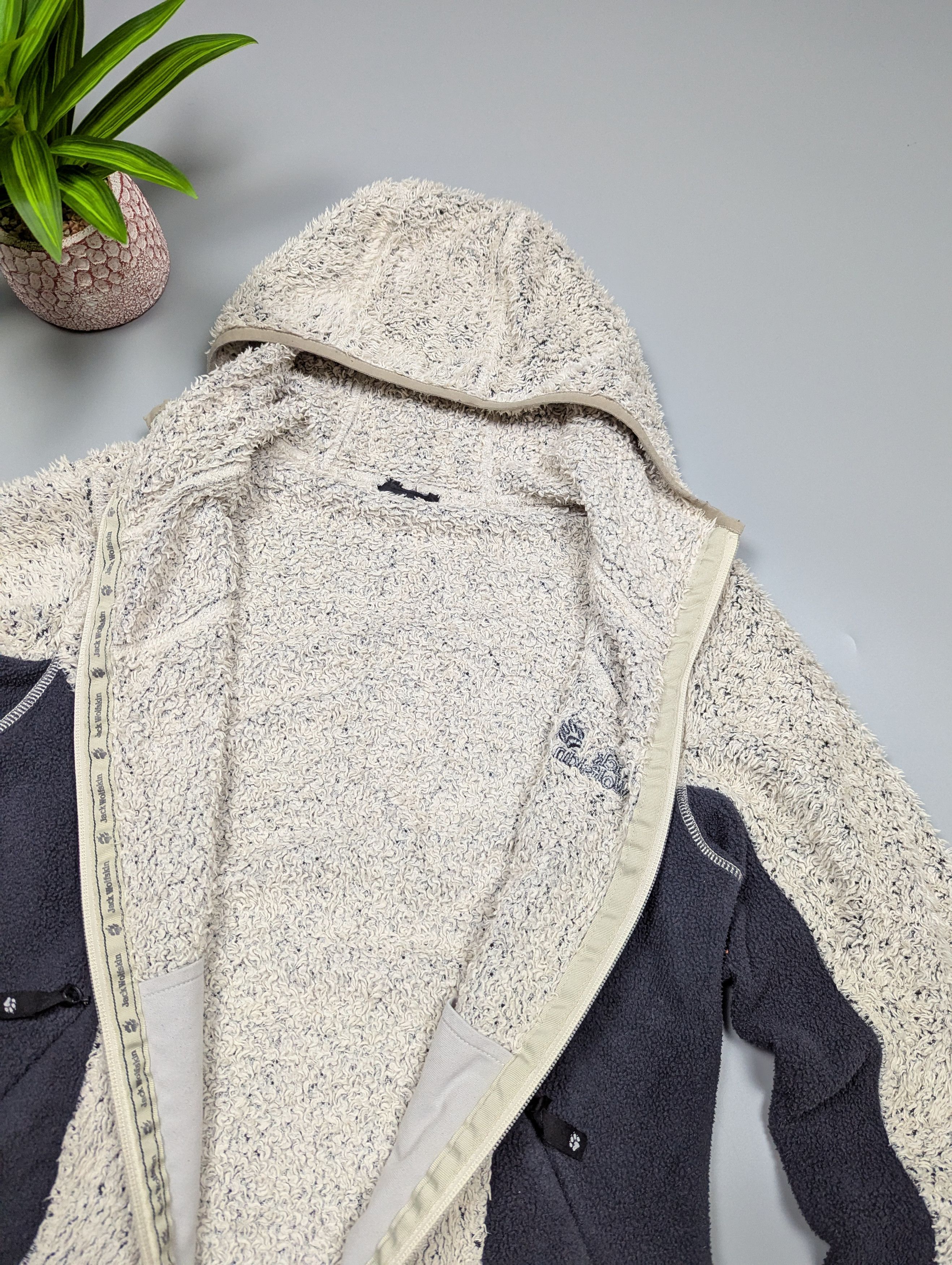 Jack Wolfskin Jack Wolfskin Fleece Outdoor Gorpcore Jacket Sherpa Size M / US 6-8 / IT 42-44 - 9 Thumbnail