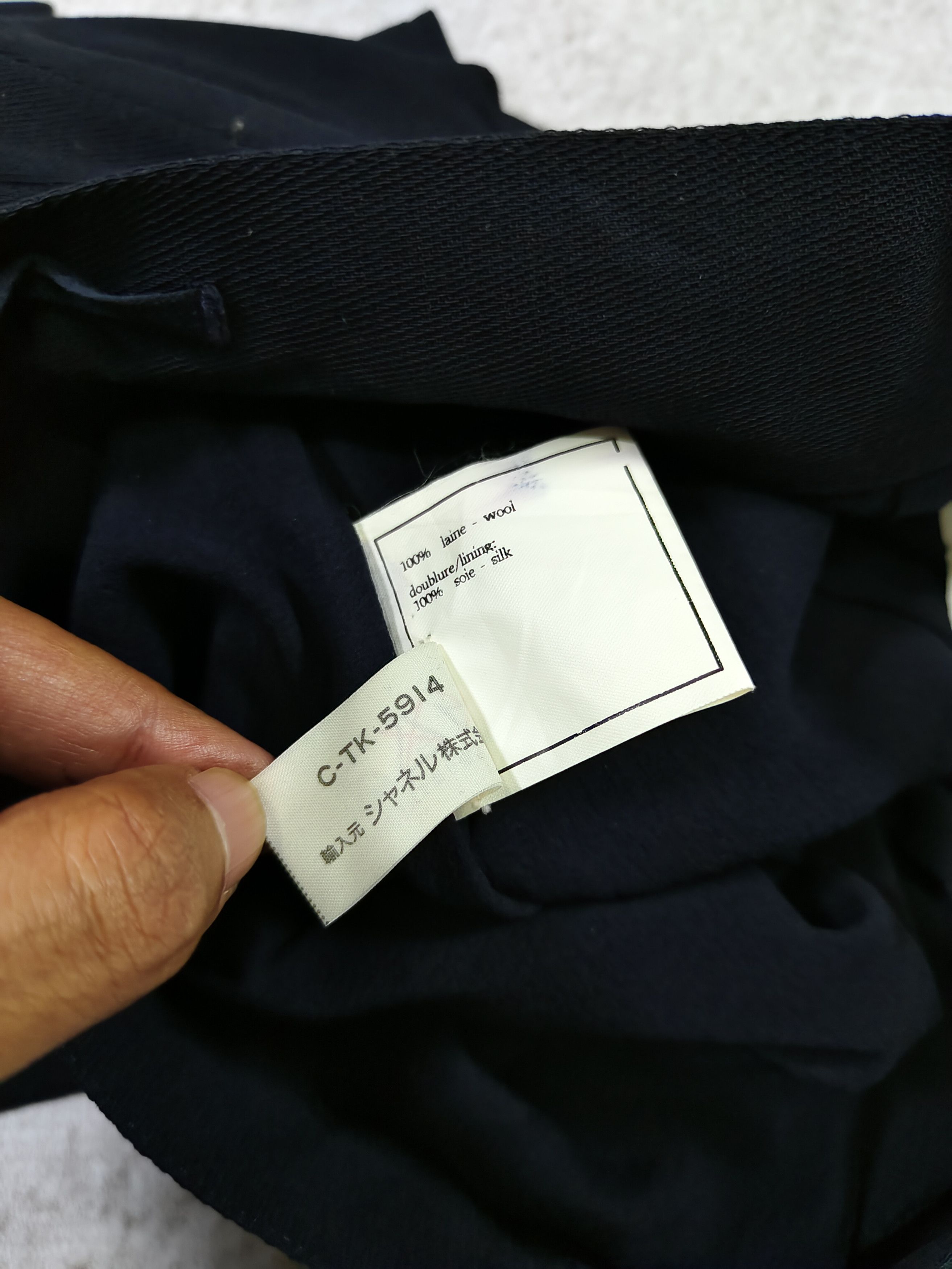 Chanel 90s Chanel Boutique Minimal Wool Pleated Skort Culottes Size 28" / US 6 / IT 42 - 14 Thumbnail