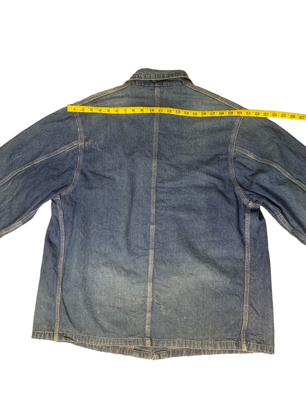 Carhartt × Carhartt Wip Rare Design Vintage Carhartt Chore Denim Jackets Size US XL / EU 56 / 4 - 9 Thumbnail