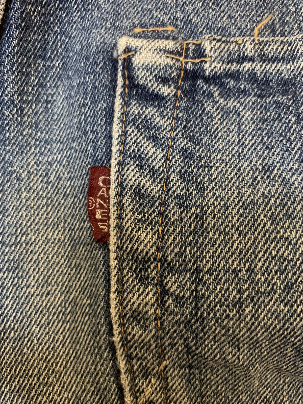 Sugar Cane VINTAGE SUGAR CANE SELVAGE DENIM Size US 29 - 17 Thumbnail