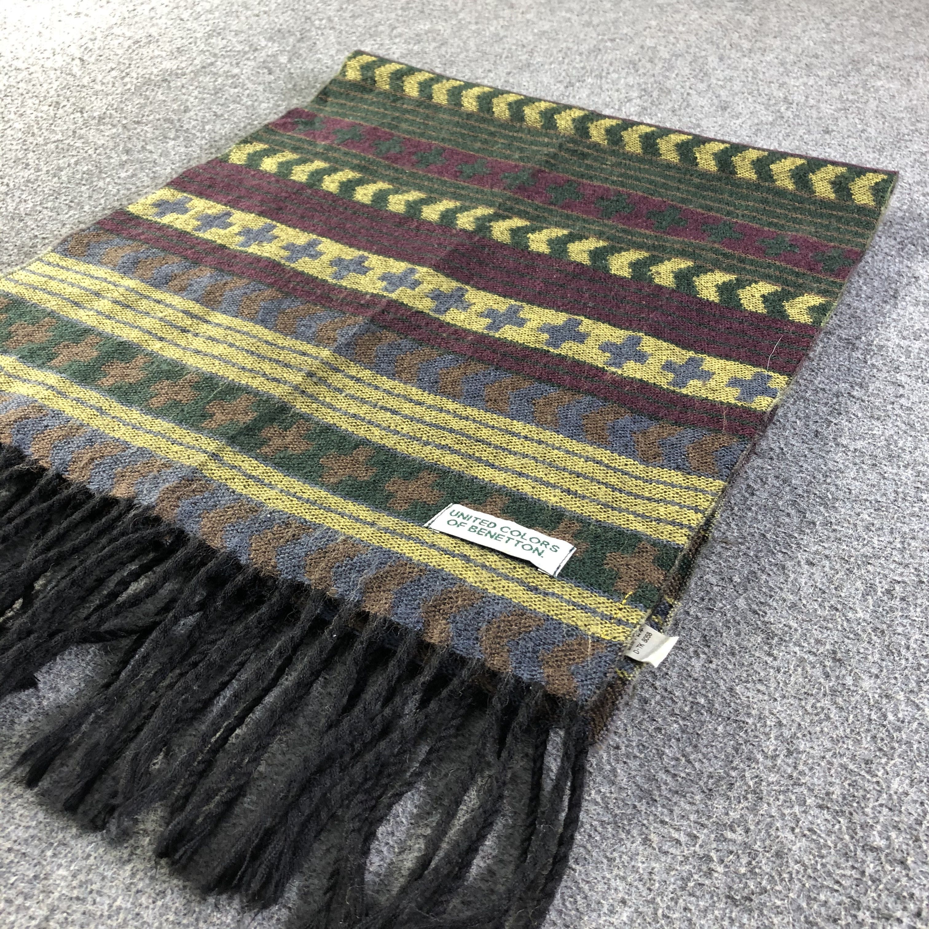 United Colors Of Benetton United Colors Of Benetton Scarf / Muffler / Neckwear Size ONE SIZE - 3 Thumbnail