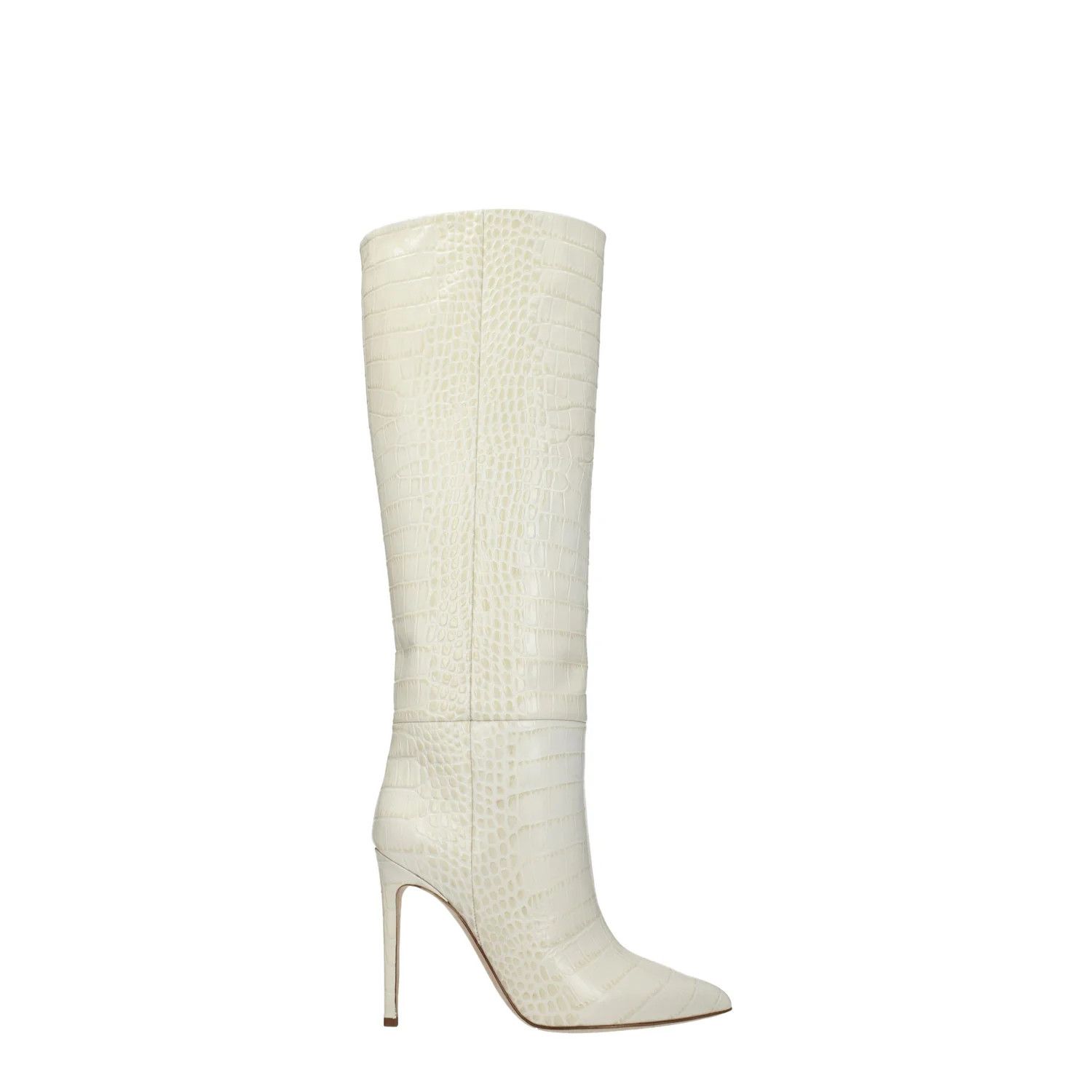 Paris Texas ob1o1e1124 Leather Boots in Beige Size US 8 / IT 38 - 1 Thumbnail