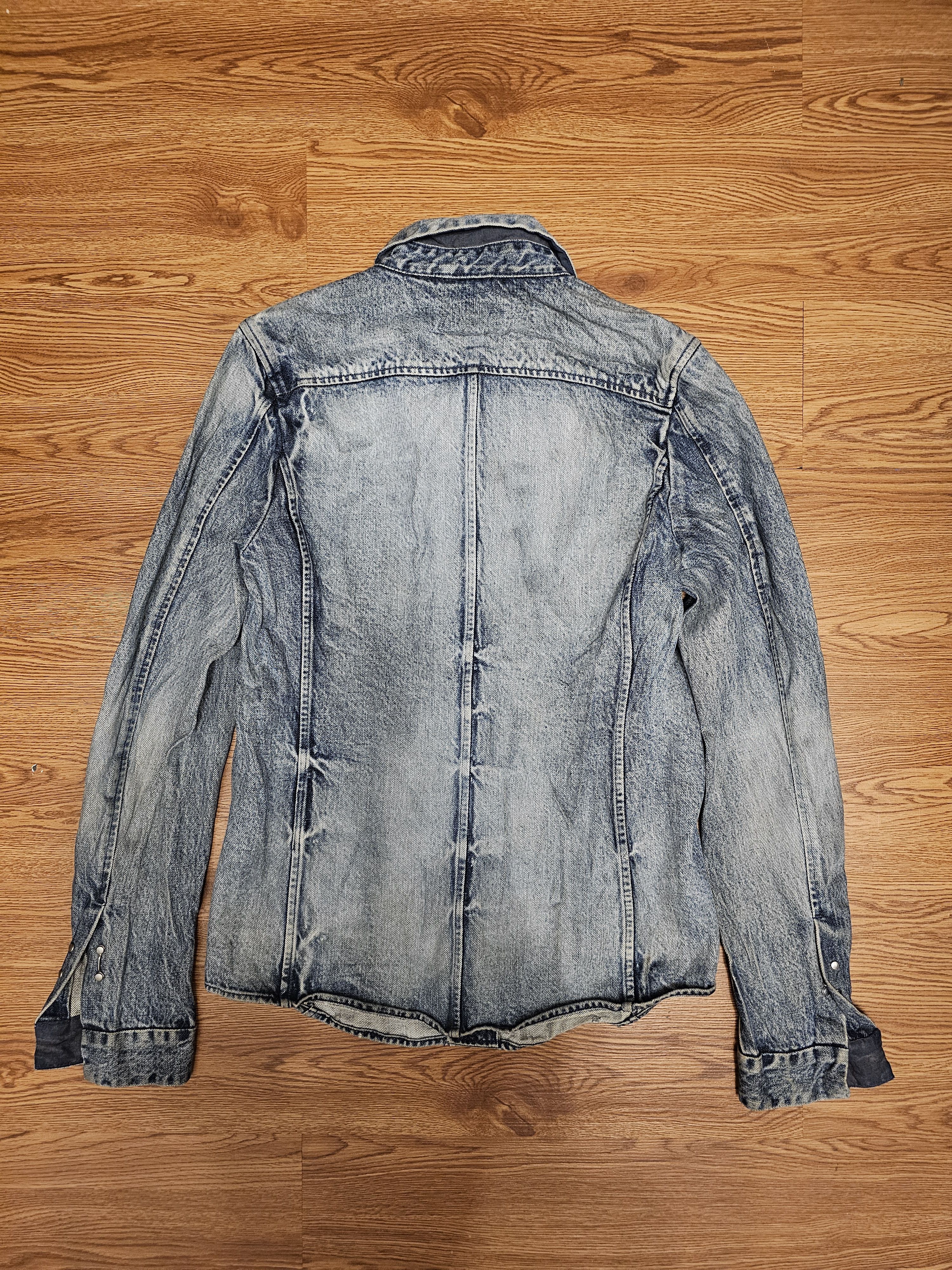 junhashimoto Junhashimoto Faded Jeans Jacket Size US M / EU 48-50 / 2 - 2 Thumbnail