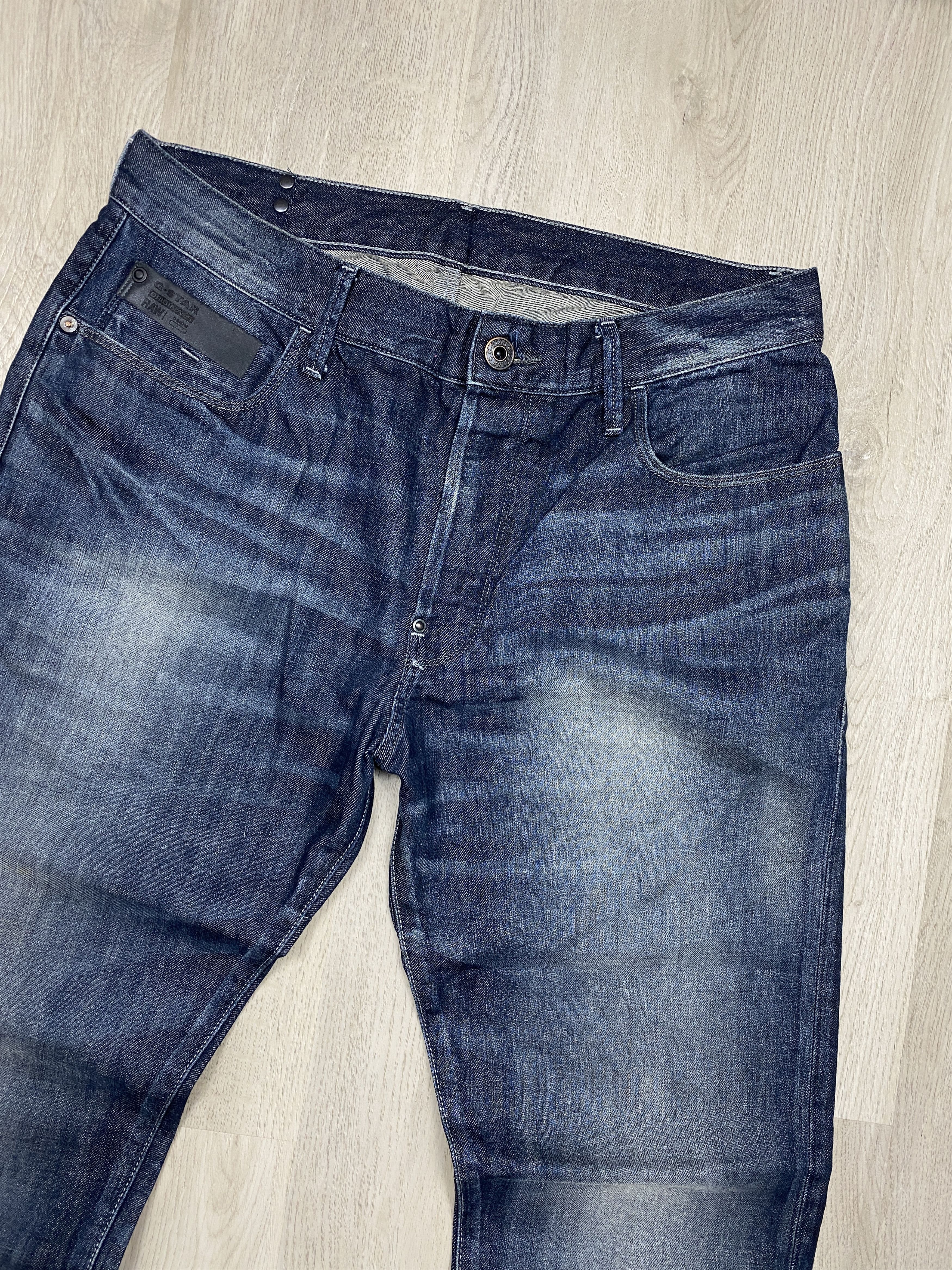 G-Star G Star Raw Vintage Mens Blades Tapered Denim Pants Jeans Size US 34 / EU 50 - 2 Thumbnail