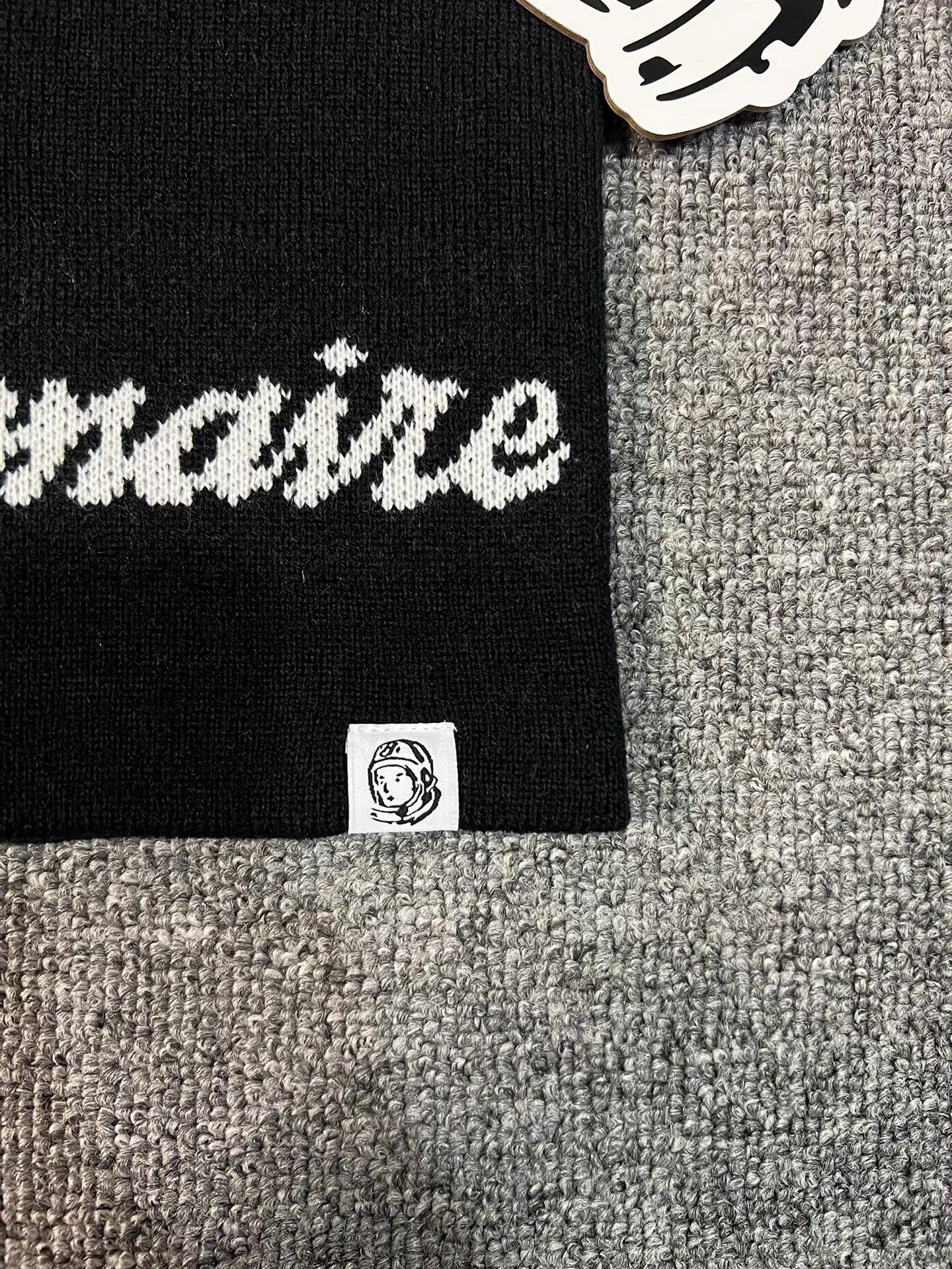 Billionaire Boys Club 22FW BBC Script Logo Knit Balaclava Beanie Q7 Size ONE SIZE - 4 Thumbnail