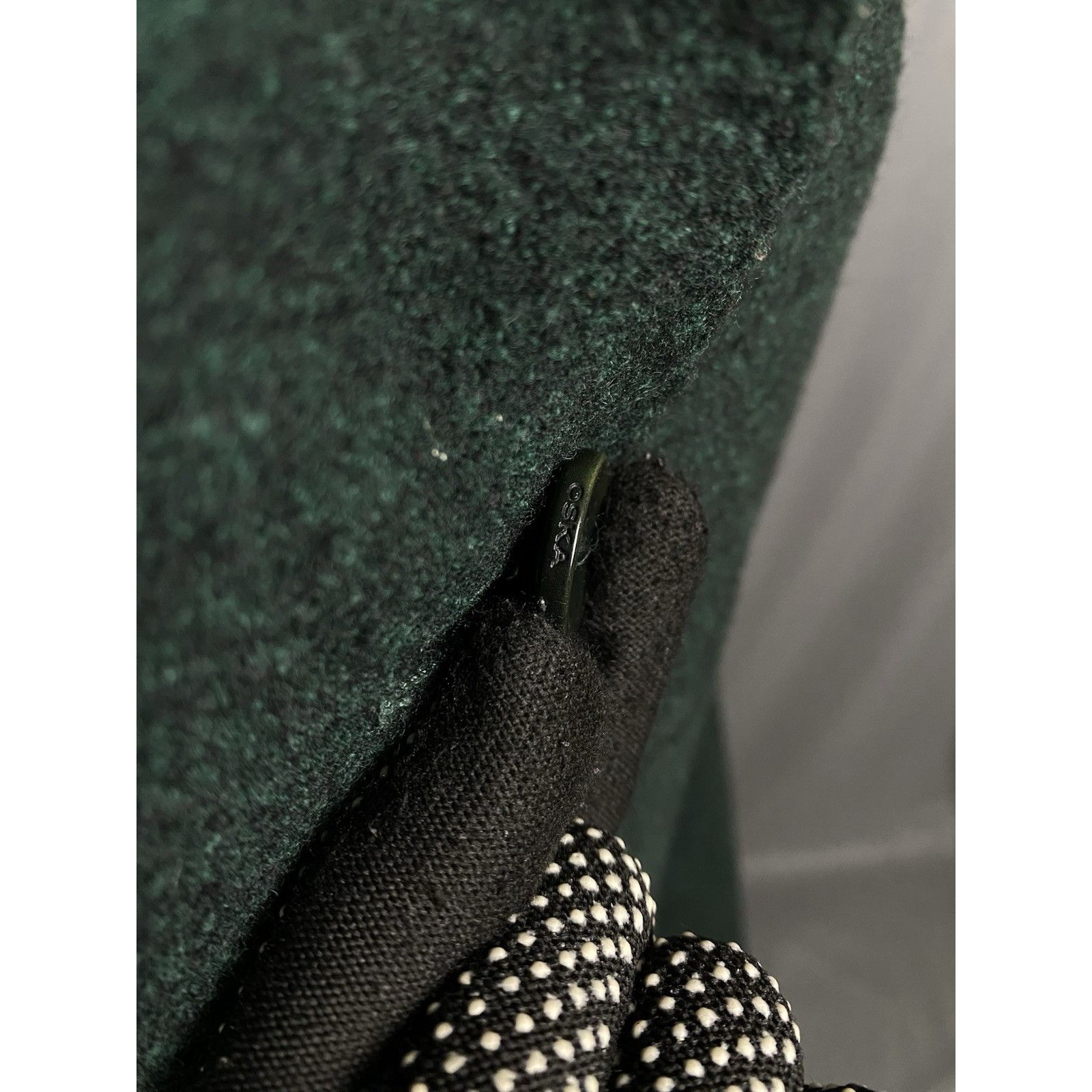 OSKA Oska Boiled Wool Women's Green Long Over Coat Size 3 Size M / US 6-8 / IT 42-44 - 9 Thumbnail