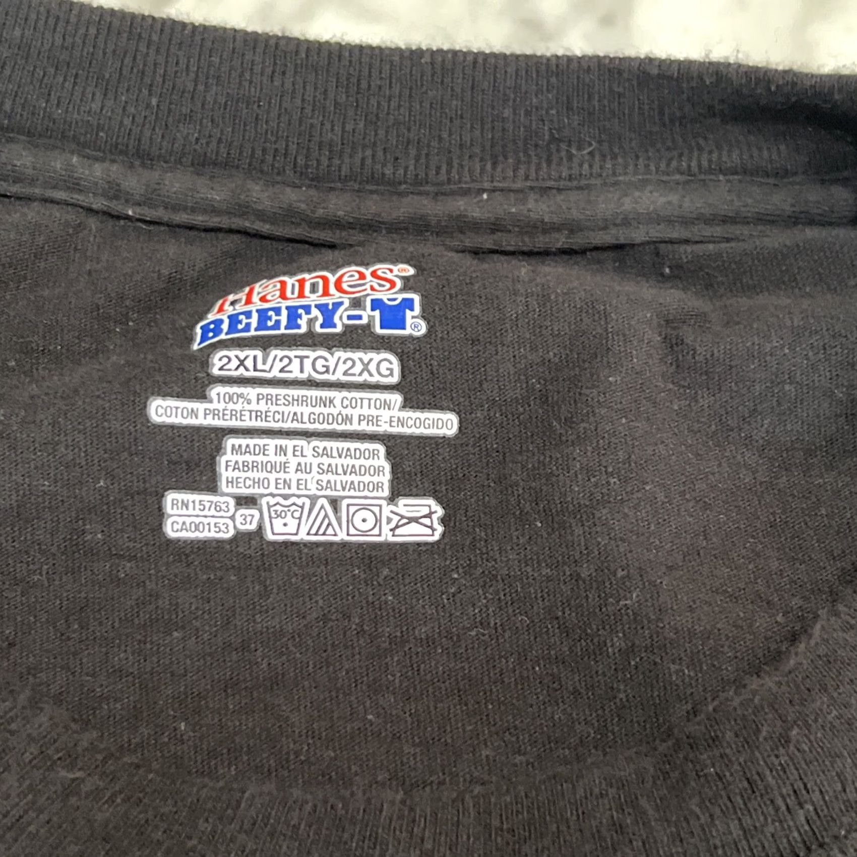 Hanes Blipshift Graphic T Shirt Men’s 2XL Black Hanes Beefy T Shirt Graphics Print Cars Crew Neck Short Sleeve Men 2XL Black Hanes Beefy-T Size US XXL / EU 58 / 5 - 6 Thumbnail