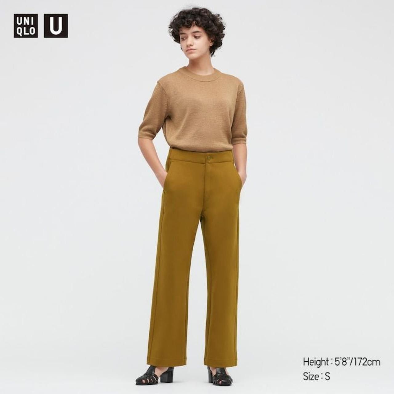 Uniqlo Uniqlo U Jersey Relaxed Straight Pants Size 27" / US 4 / IT 40 - 4 Thumbnail