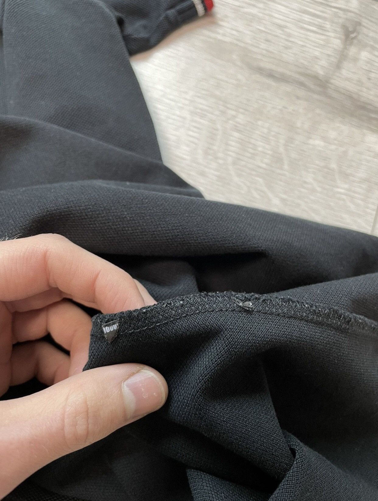 Prada Prada red tab polo black Size US M / EU 48-50 / 2 - 11 Thumbnail