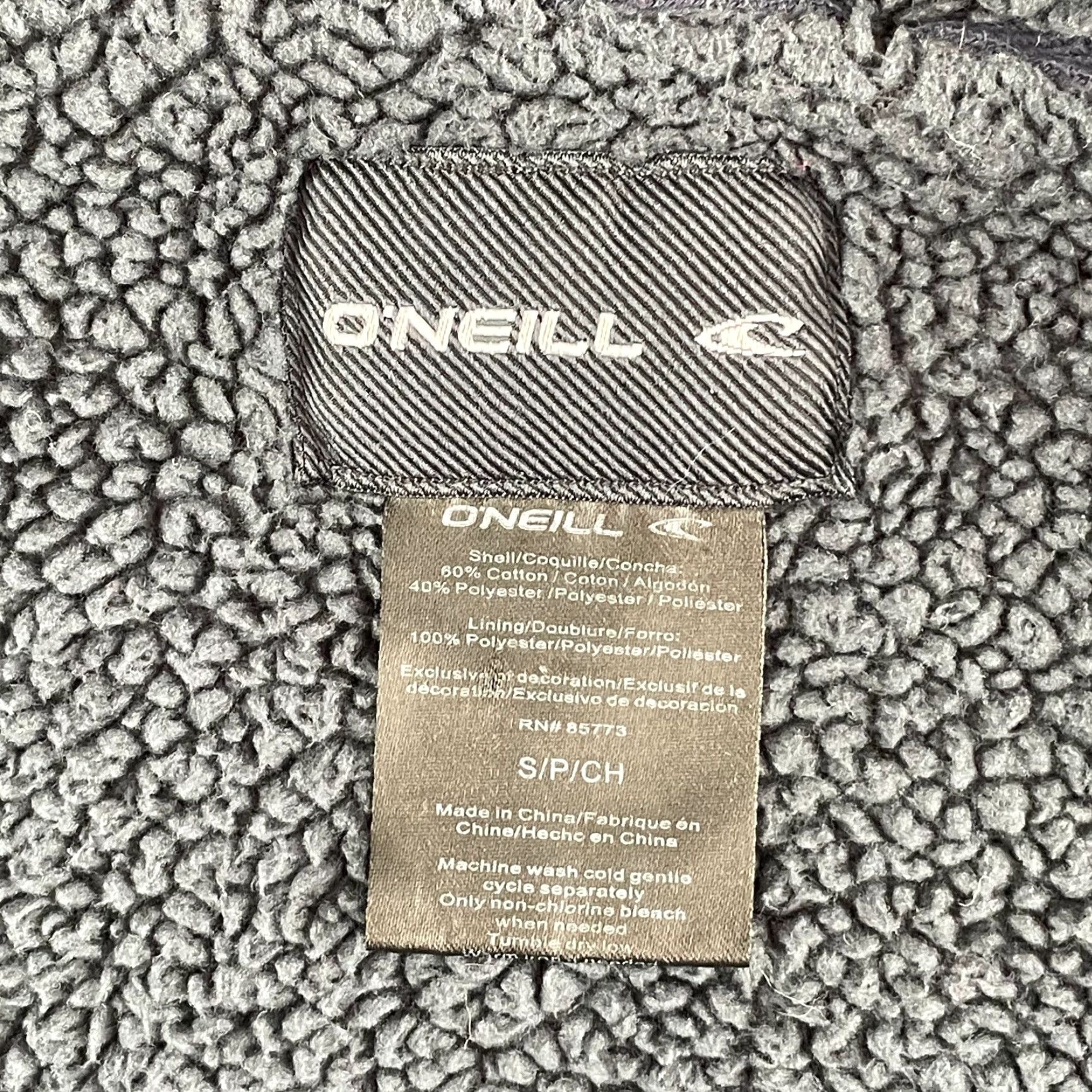Vintage VINTAGE Oneill Hoodie Men S Blue Full Zip Sherpa Lined Grunge Y2K 90s Skater Hip Hop Sports Mens Size US S / EU 44-46 / 1 - 3 Thumbnail