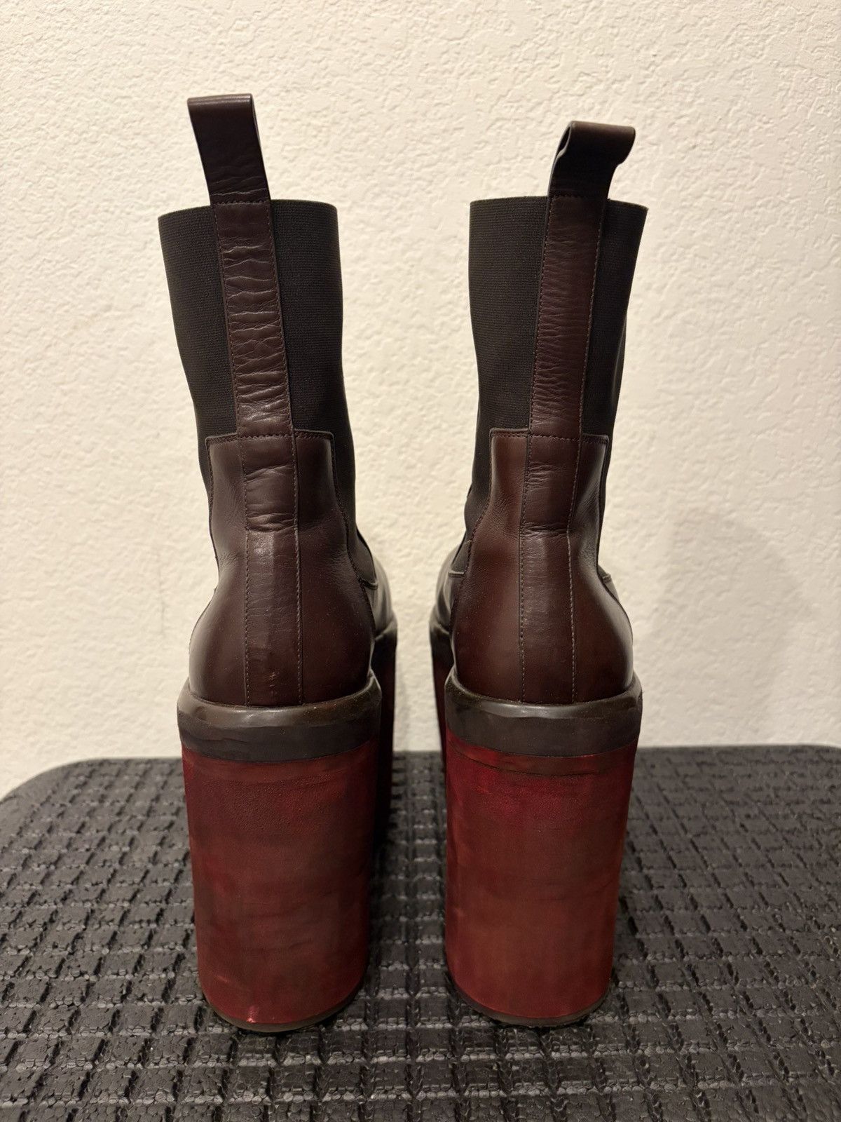 Rick Owens Rick Owens Beatle Bozo Chelsea Boots Custom Sole Size US 9 / EU 42 - 6 Thumbnail