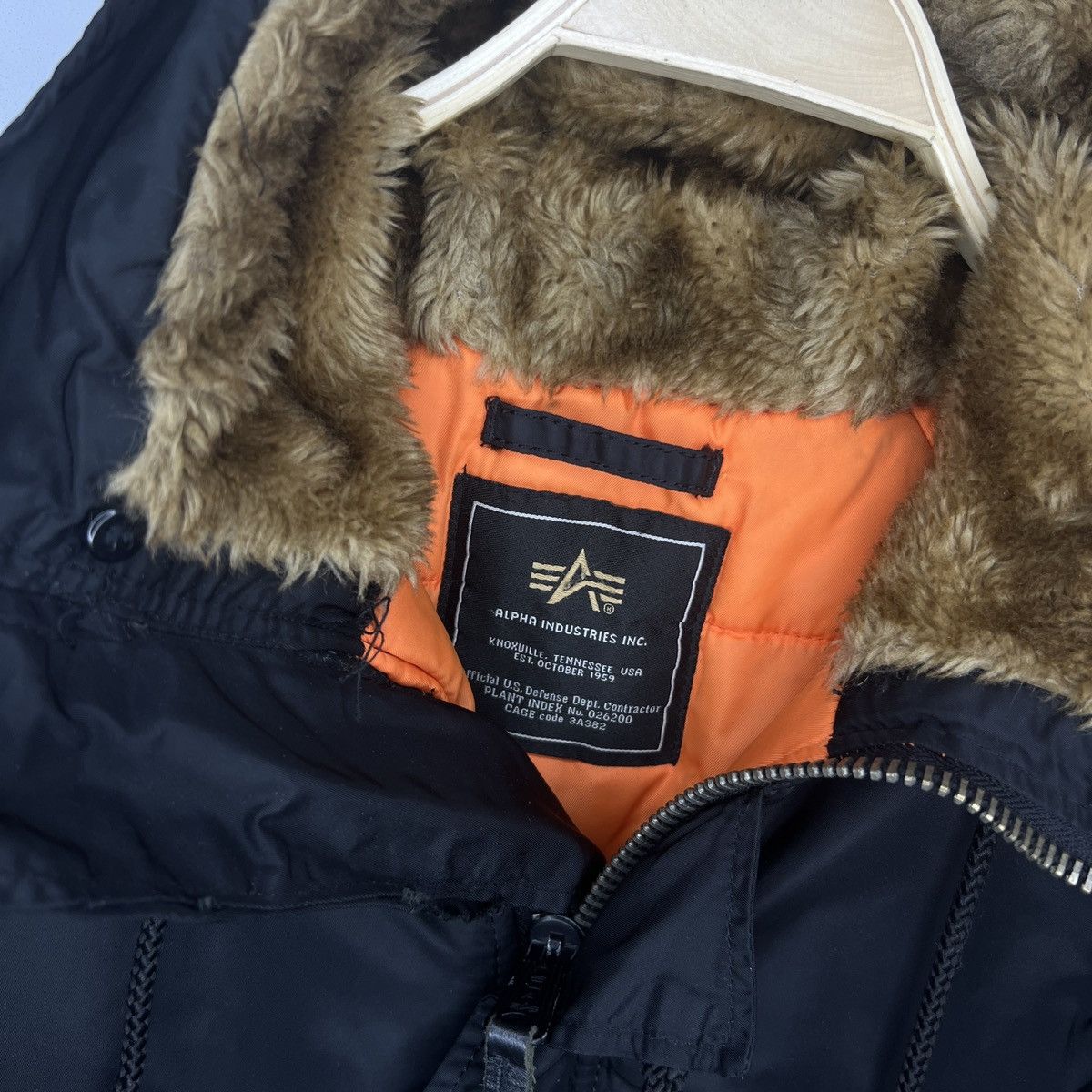 Alpha Industries Y2K 2010s Alpha Industries Type N-38 Black Parka Size US M / EU 48-50 / 2 - 5 Thumbnail