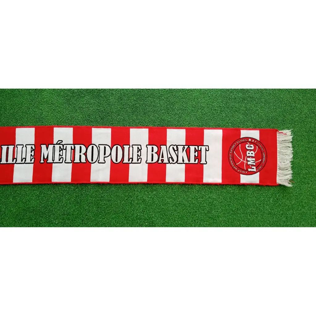 Other Lille Métropole Basket Scarf – Red/White Size ONE SIZE - 3 Thumbnail