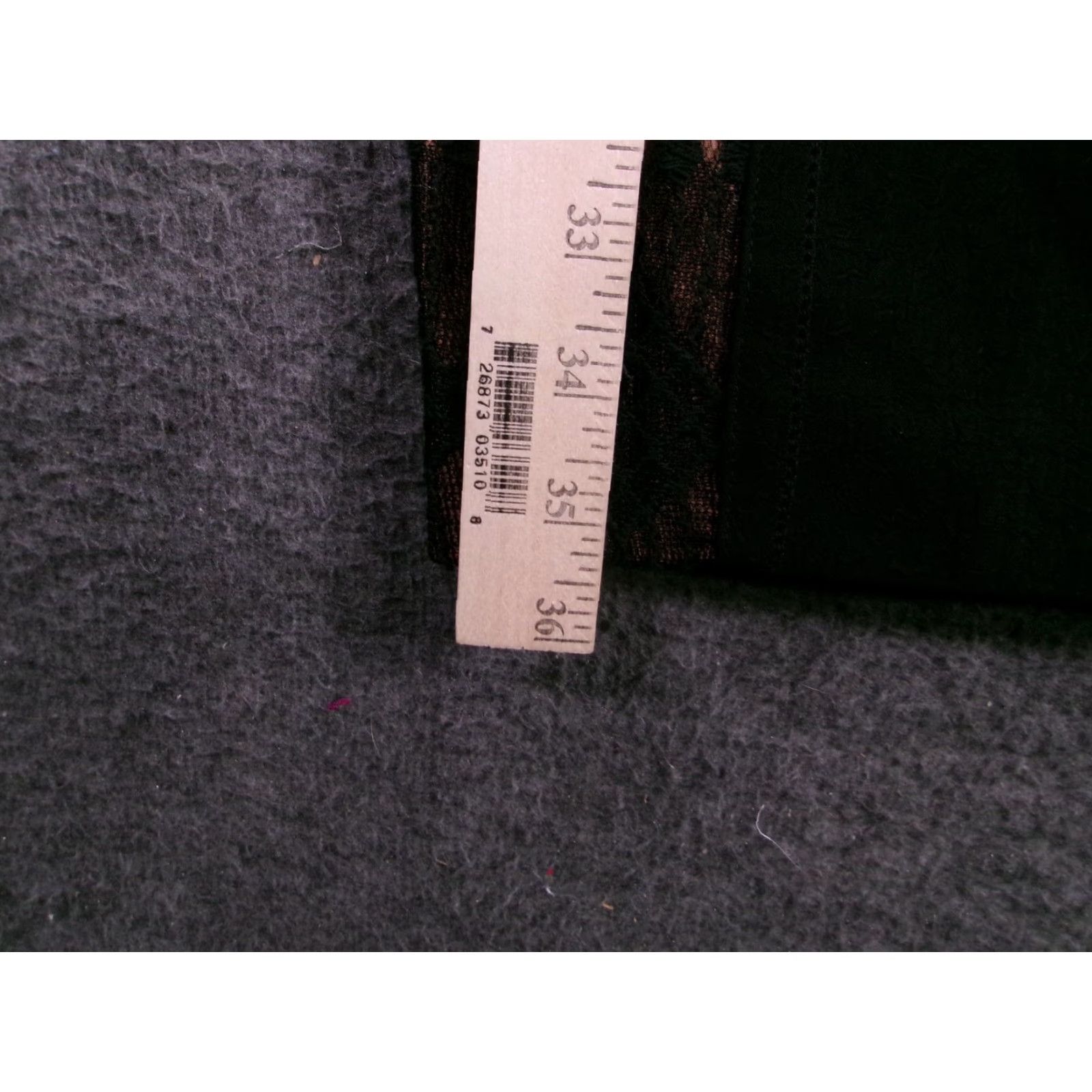 Vintage Beguile by Byron Lars Dress Womens 2P Petite Black Lace Sheath Ribbon Rosettes Size XS / US 0-2 / IT 36-38 - 5 Thumbnail