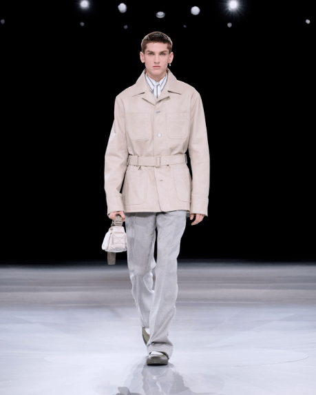 Dior o1w1db10525 443L42 Couture Safari Jacket in Beige Size US L / EU 52-54 / 3 - 8 Thumbnail