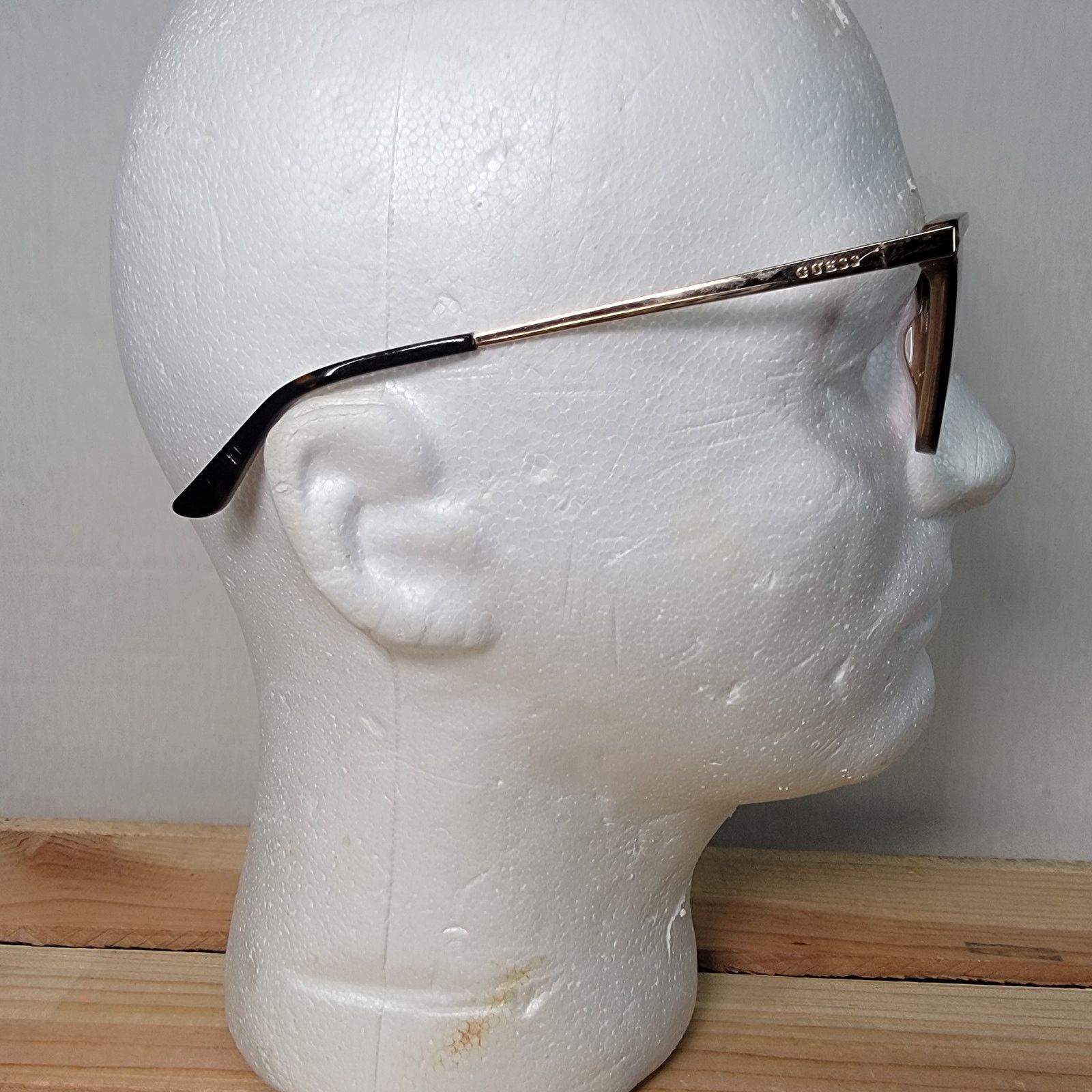 Guess Guess Eyeglasses Gold Glitter / Black Frames 56/14 145 Size ONE SIZE - 2 Thumbnail