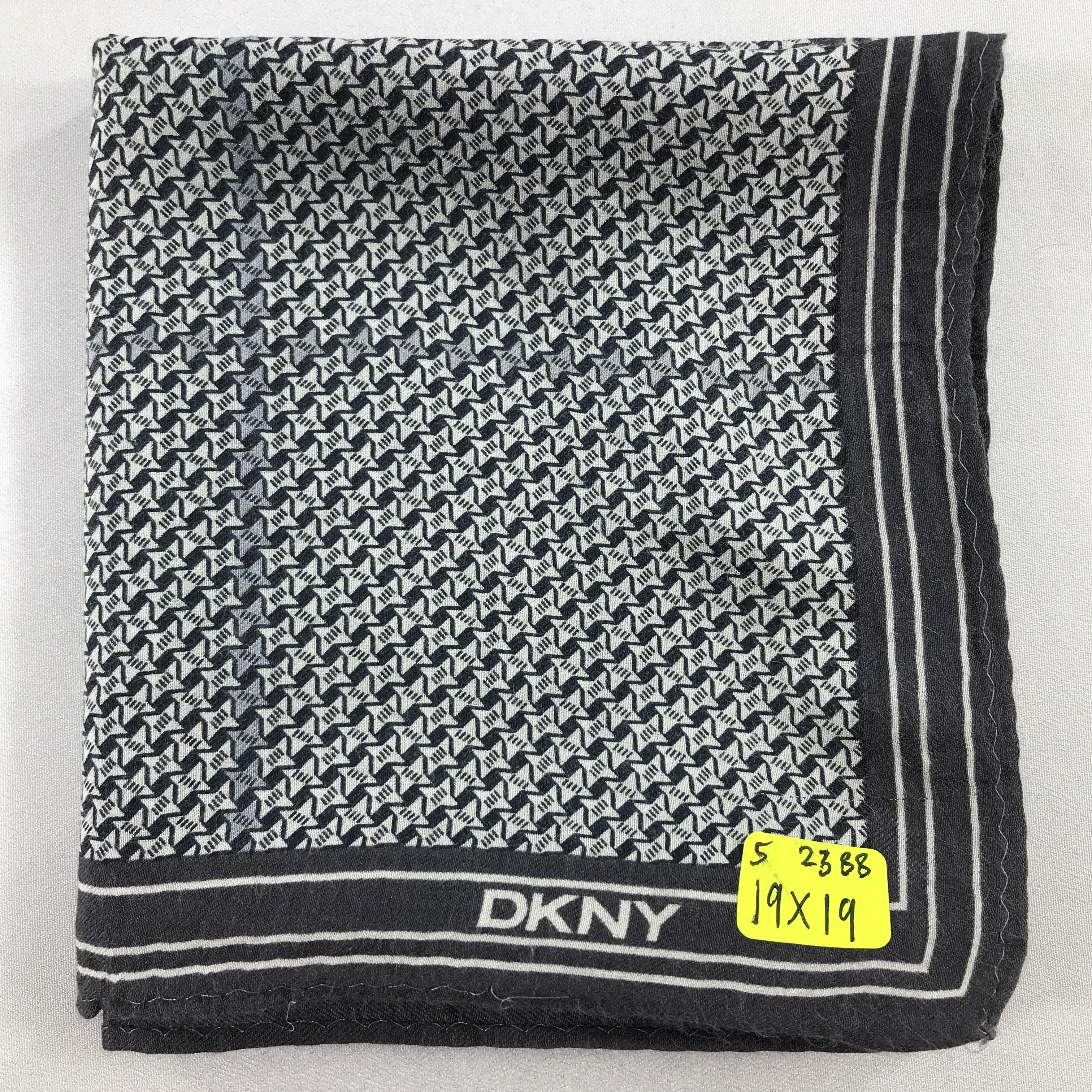 DKNY × Vintage DKNY Bandana / Handkerchief / Neckerchief - S2388 Size ONE SIZE - 4 Thumbnail