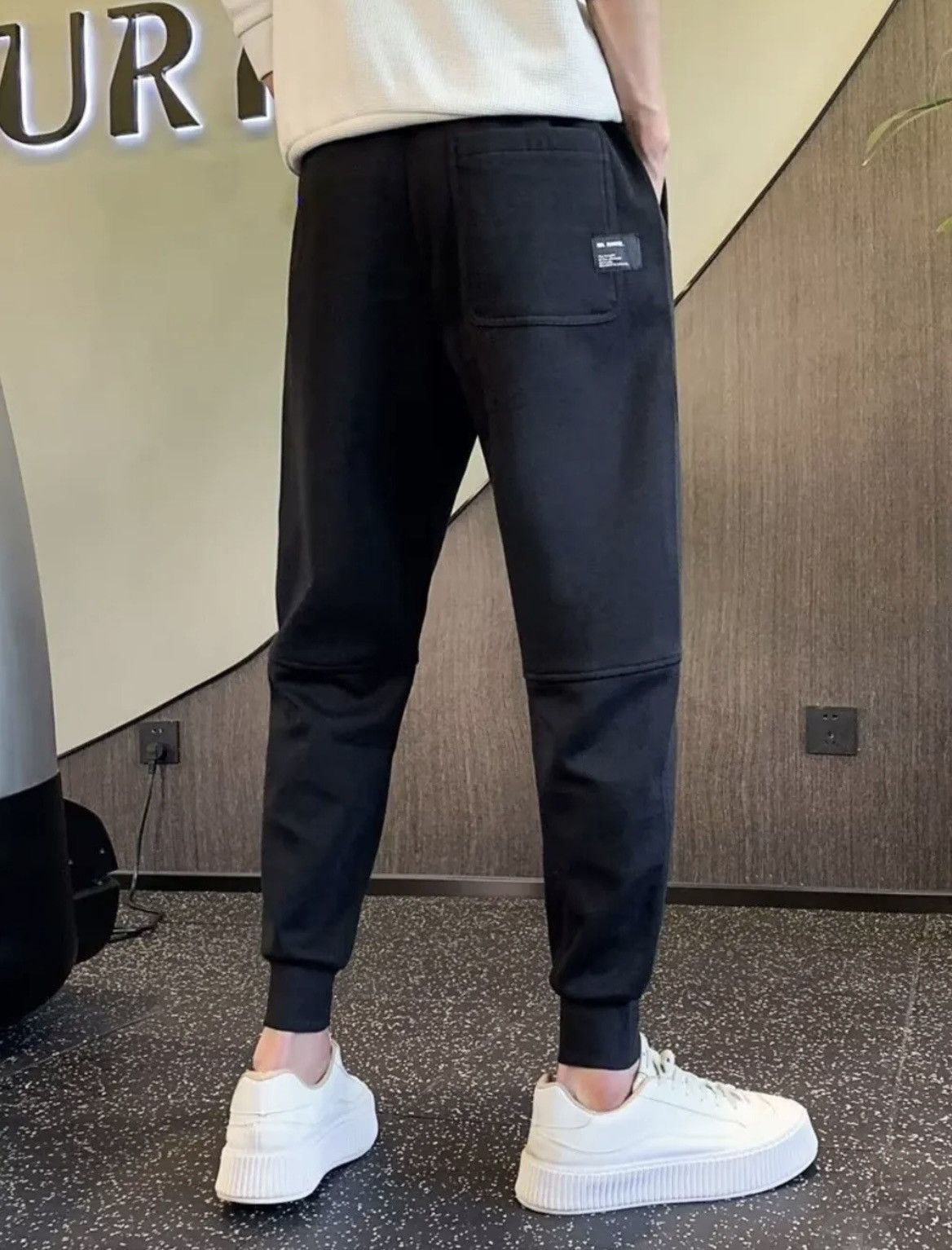 Other Men's Plus Size Drawstring Joggers with Pockets Size US 30 / EU 46 - 2 Thumbnail