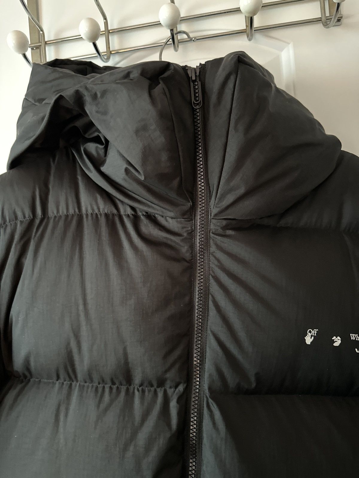 Off-White Off-White Down-Feather Puffer Mid-Length Coat Size US M / EU 48-50 / 2 - 7 Thumbnail