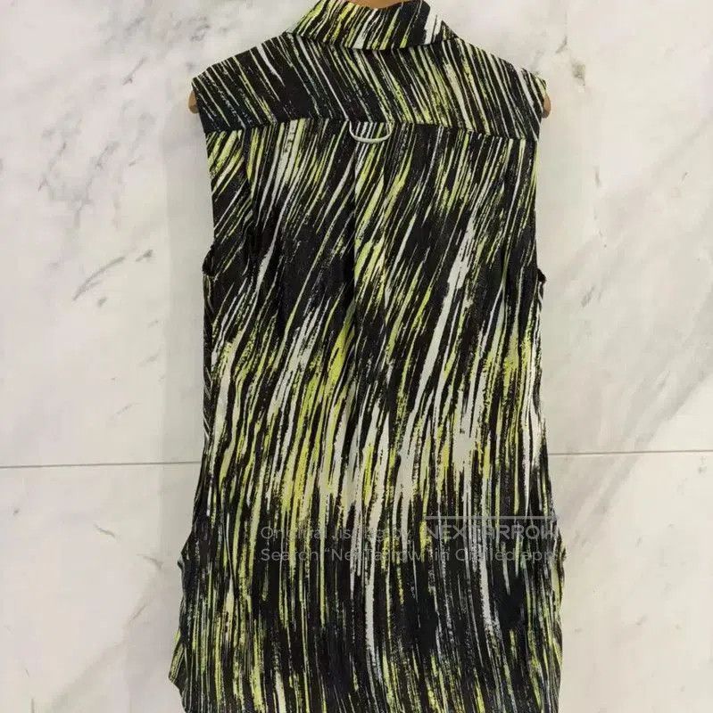 Kenzo KENZO Summer Striped Silk Blend Long Shirt . Size S / US 4 / IT 40 - 2 Thumbnail