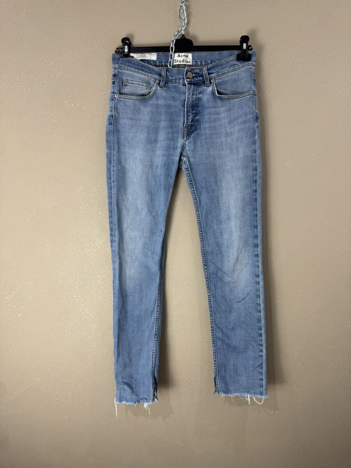 Acne Studios Acne Studios Ace LT Prince Light-wash Denim Jeans 28/32 Size US 32 / EU 48 - 1 Thumbnail